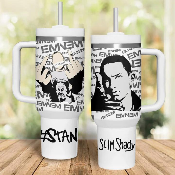 Eminem’s music custom 40oz stanley tumbler zst1015