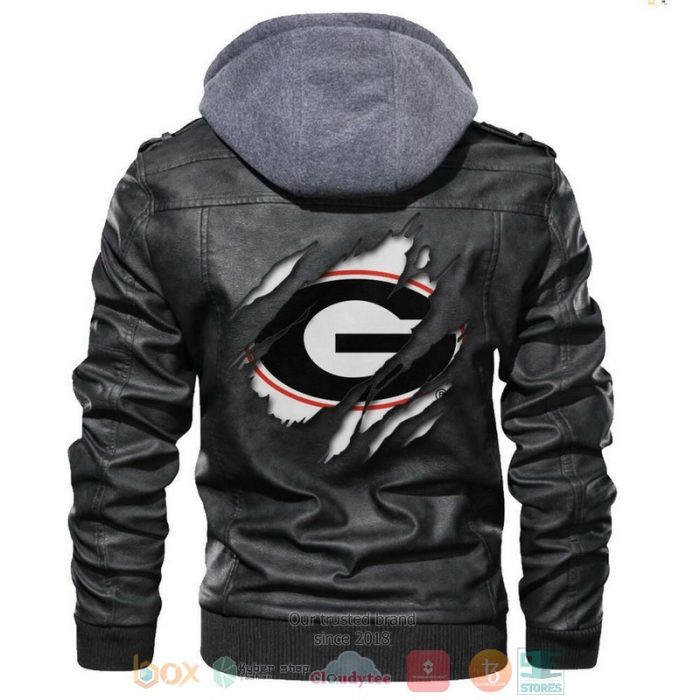 Georgia bulldogs ncaa leather jacket lj1270