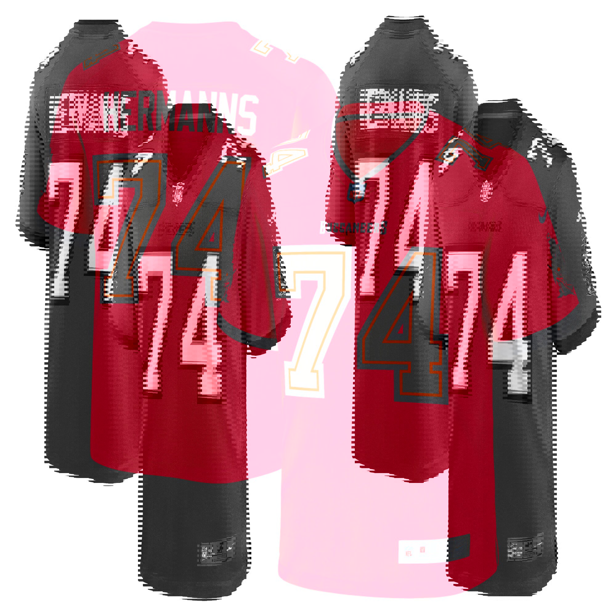 Grant hermanns tampa bay buccaneers home game player jersey for nfl football fans