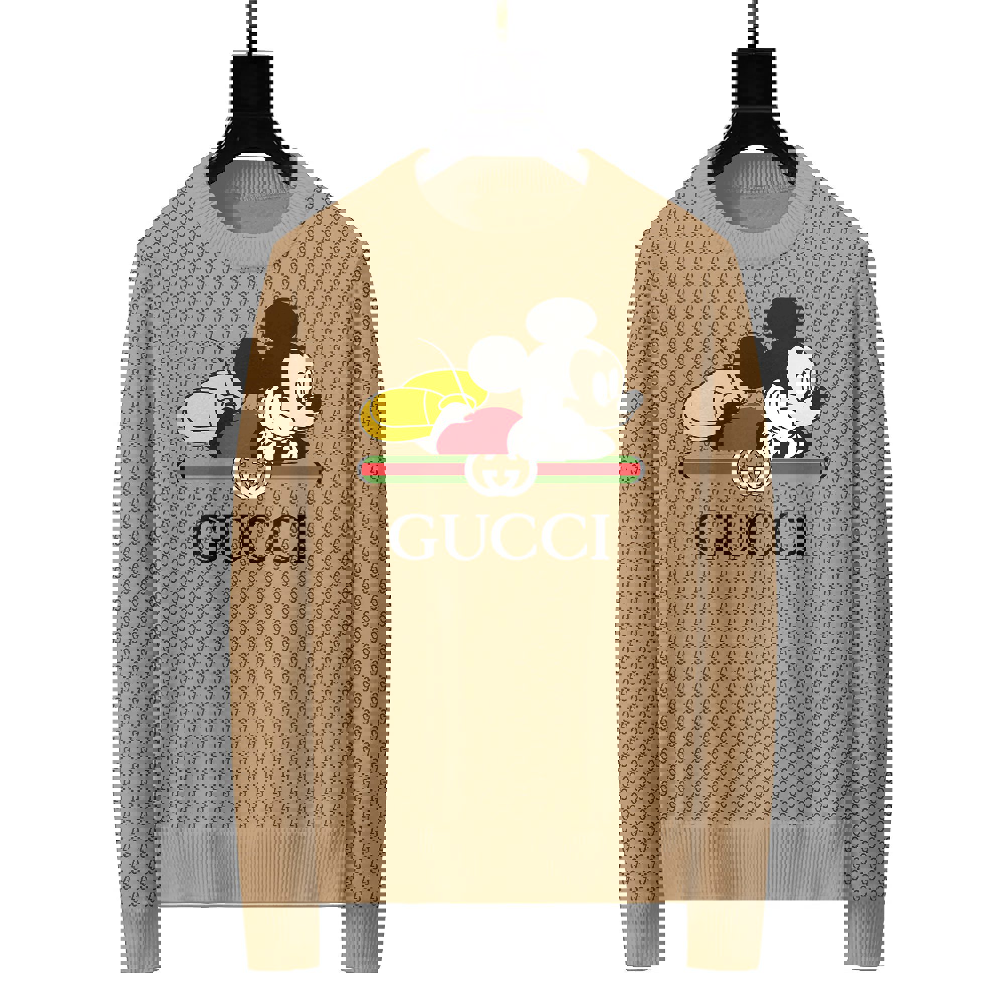 Gucci mickey luxury ugly sweater for winter lzu1077