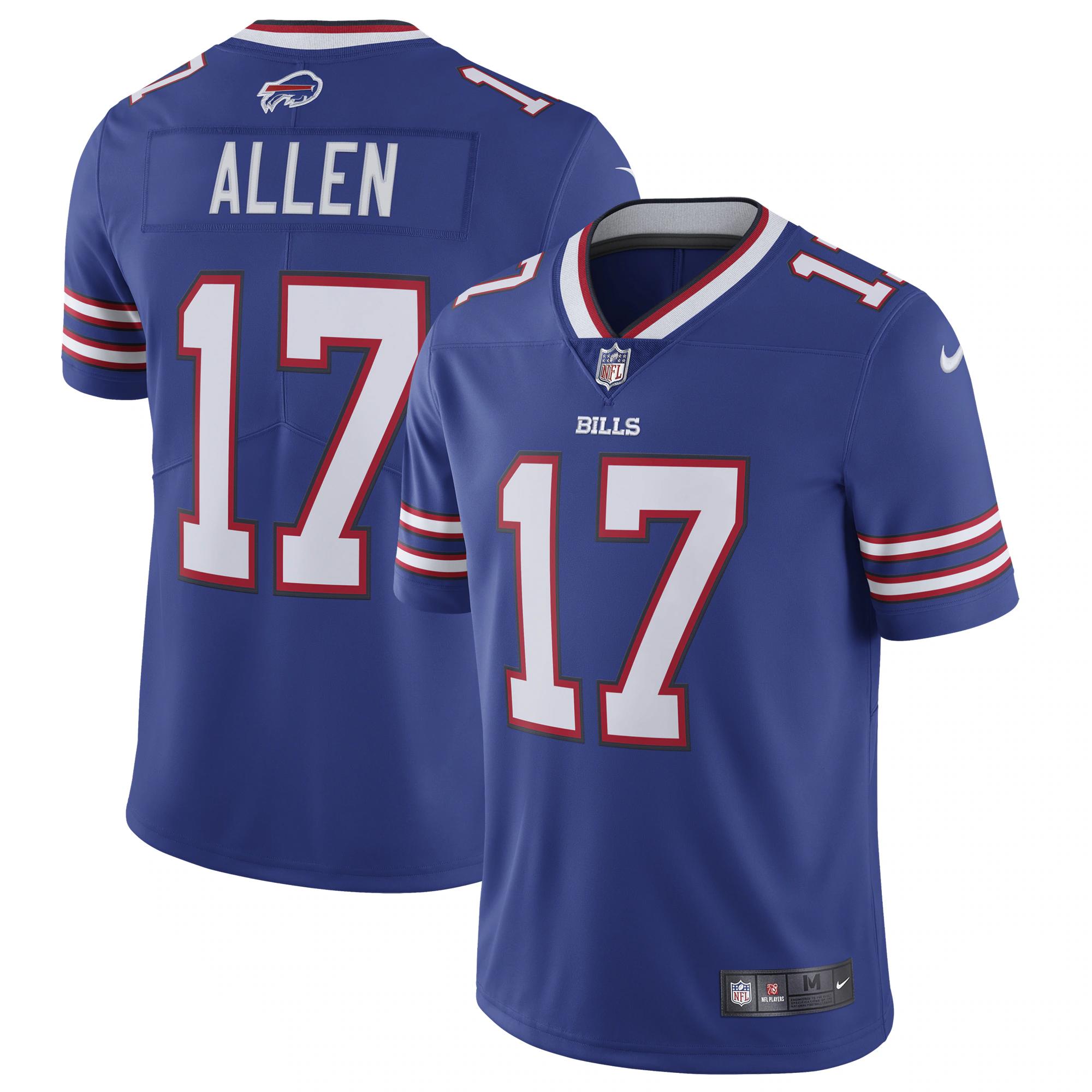 Josh allen buffalo bills vapor untouchable limited jersey for nfl football fans