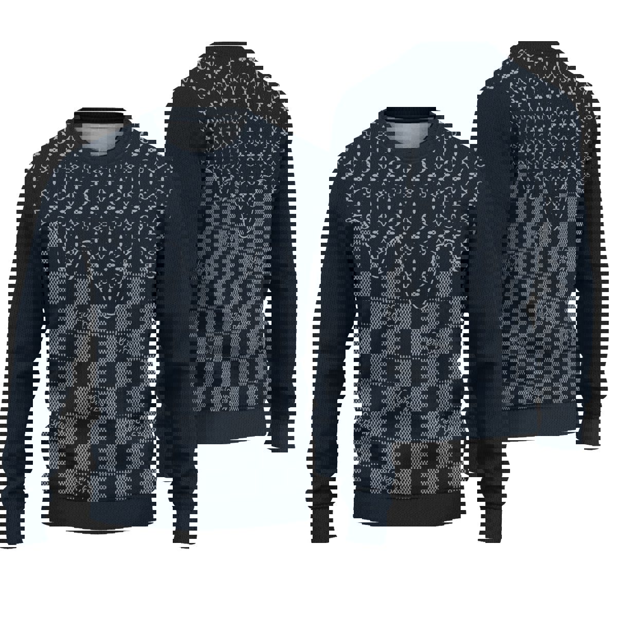 Lv luxury ugly sweater for winter lzu1267