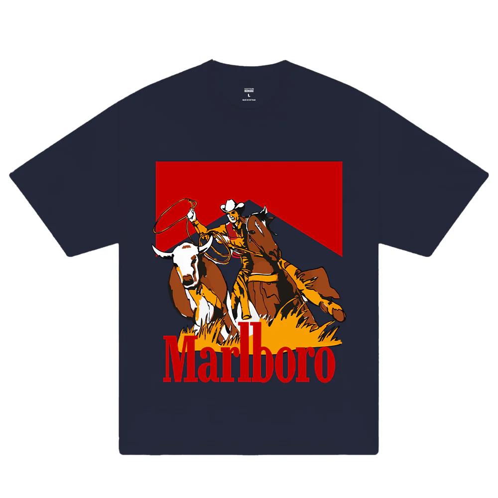 Marlboro hunting cowboy t-shirt