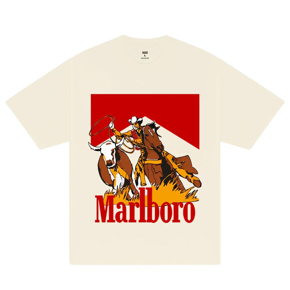 Marlboro hunting cowboy t-shirt