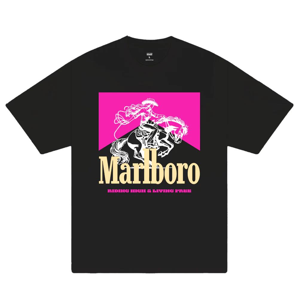 Marlboro riding high & living free t-shirt