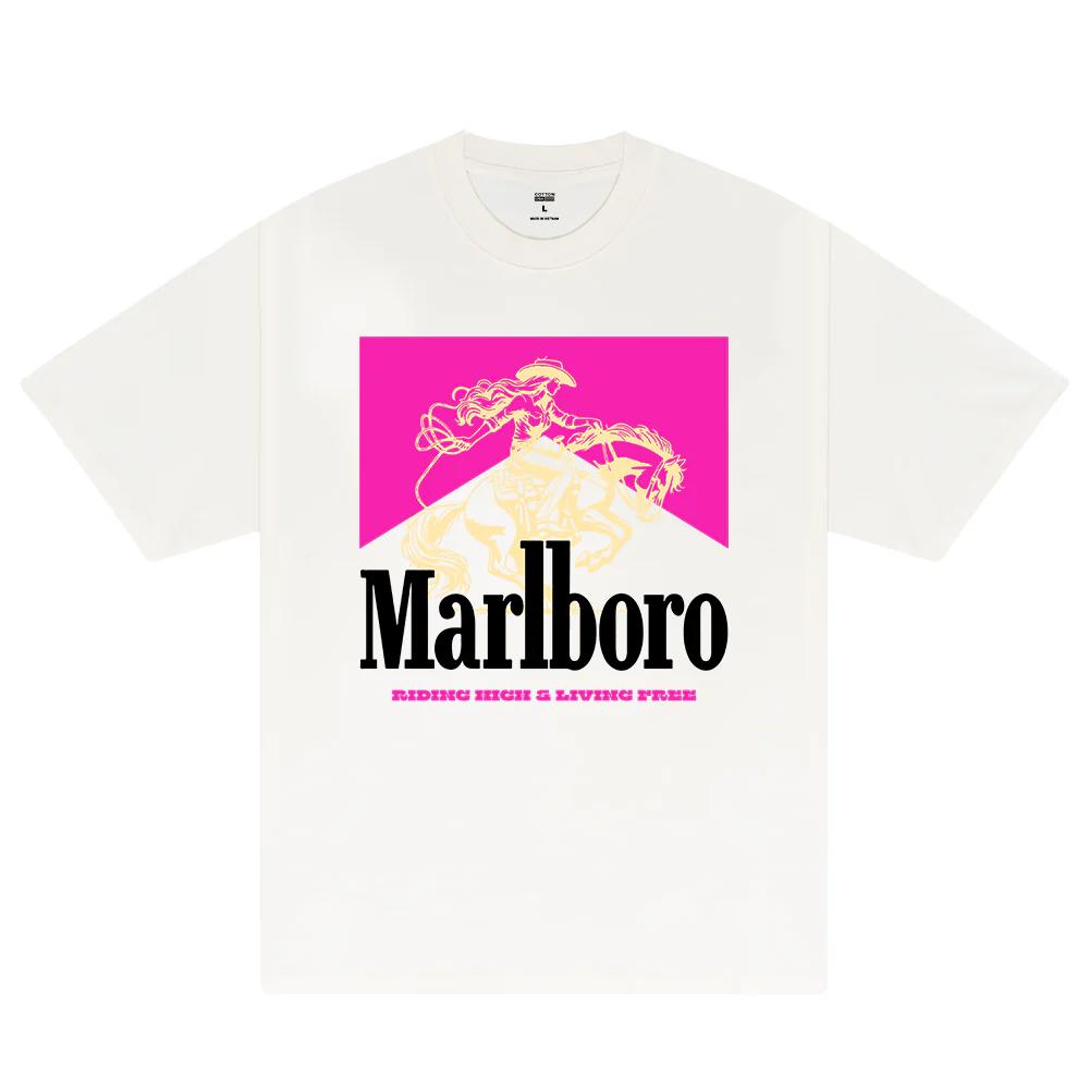 Marlboro riding high & living free t-shirt