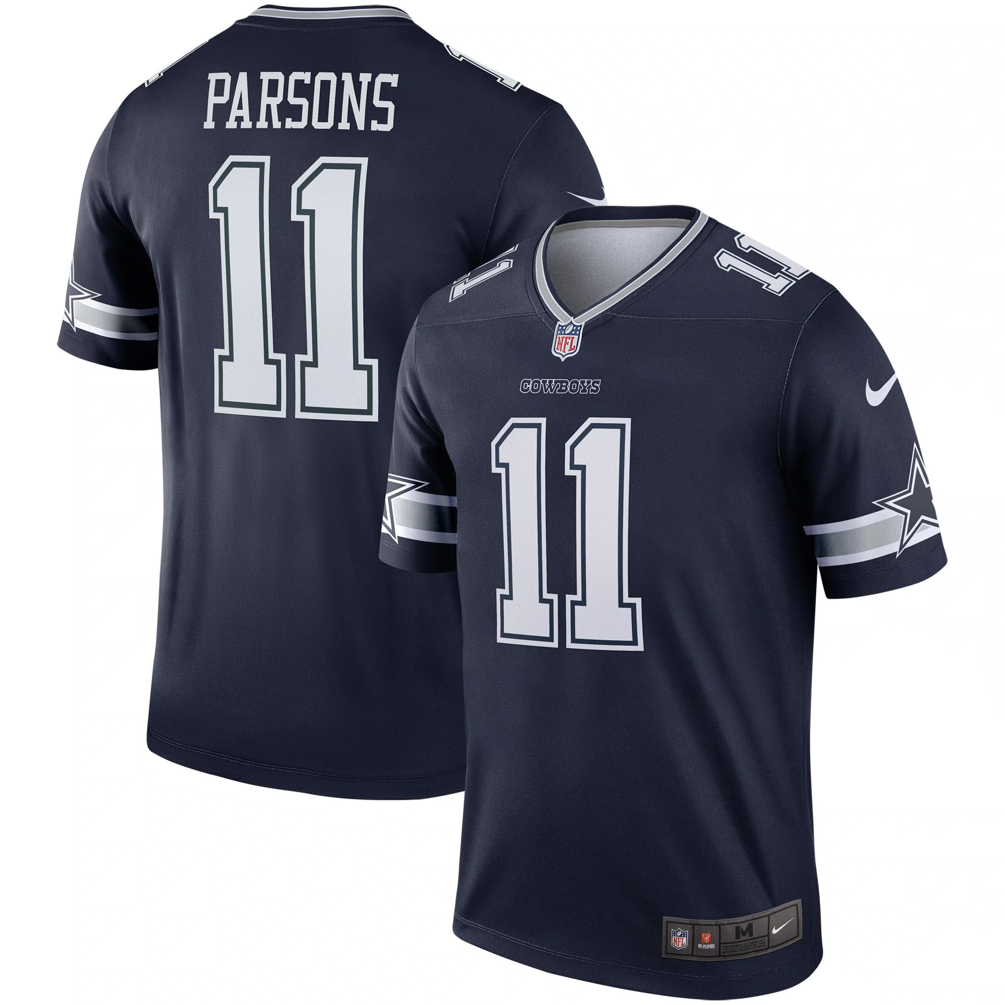 Micah parsons dallas cowboys legend jersey for nfl football fans