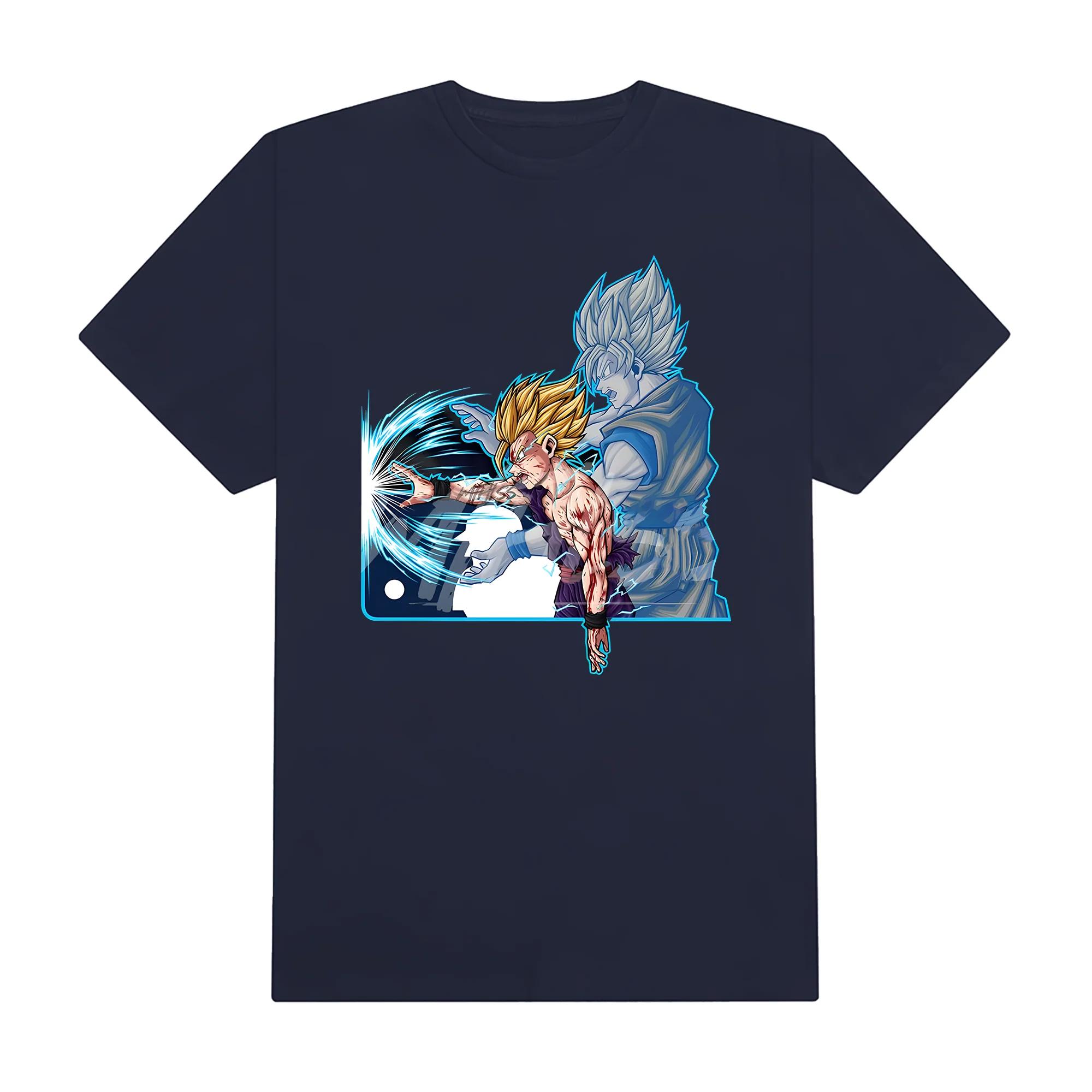 Mlb anime dragon ball gohan x mlb t-shirt