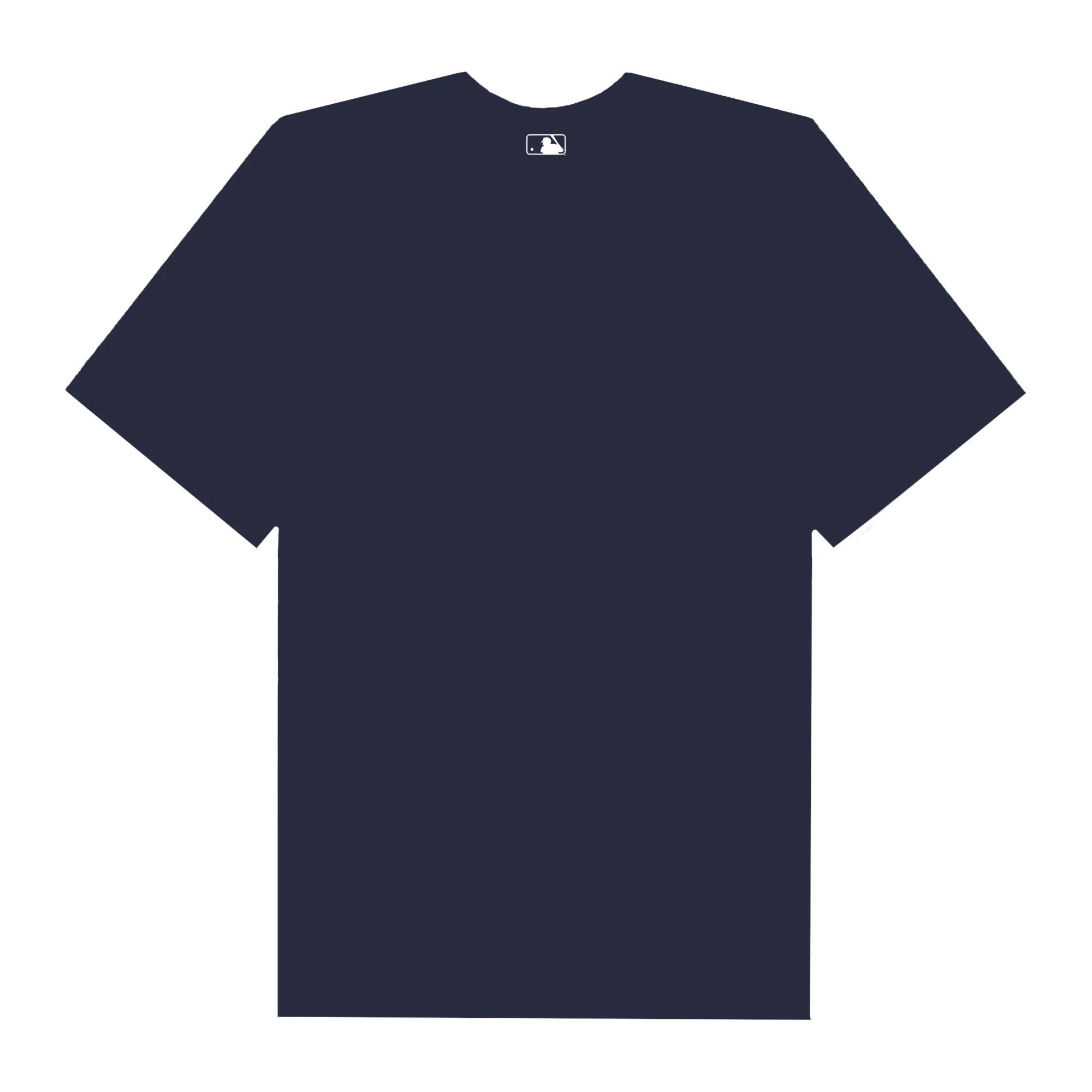 Mlb anime hero academy all might like yankees t-shirt