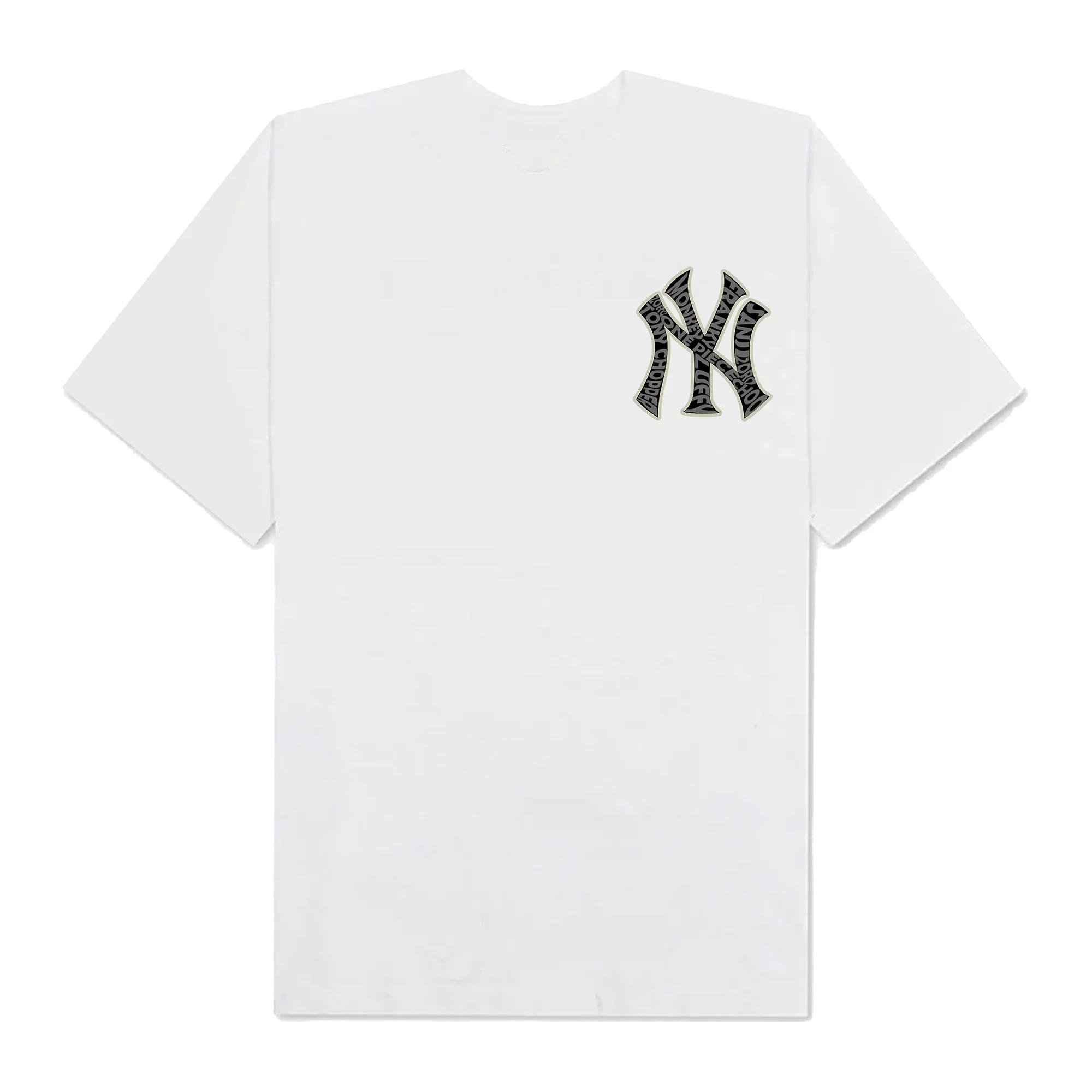 Mlb anime one piece character ny t-shirt