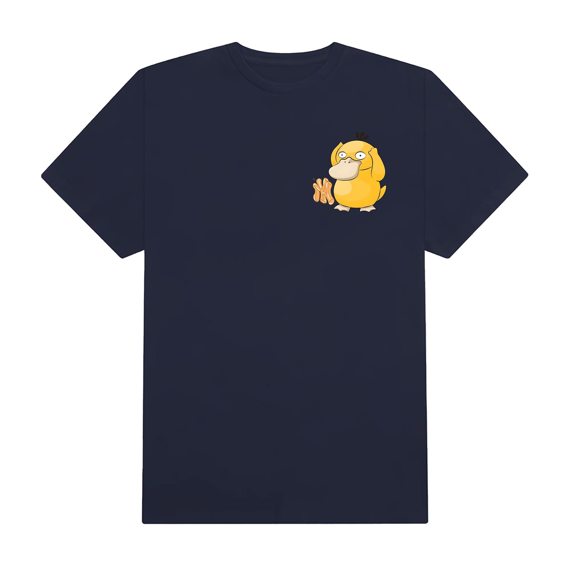 Mlb anime pokemon duck new york t-shirt