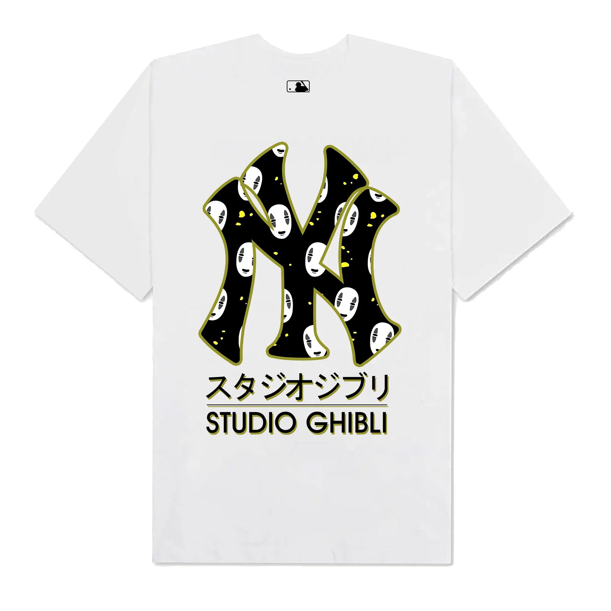 Mlb anime spirited away kaonashi t-shirt