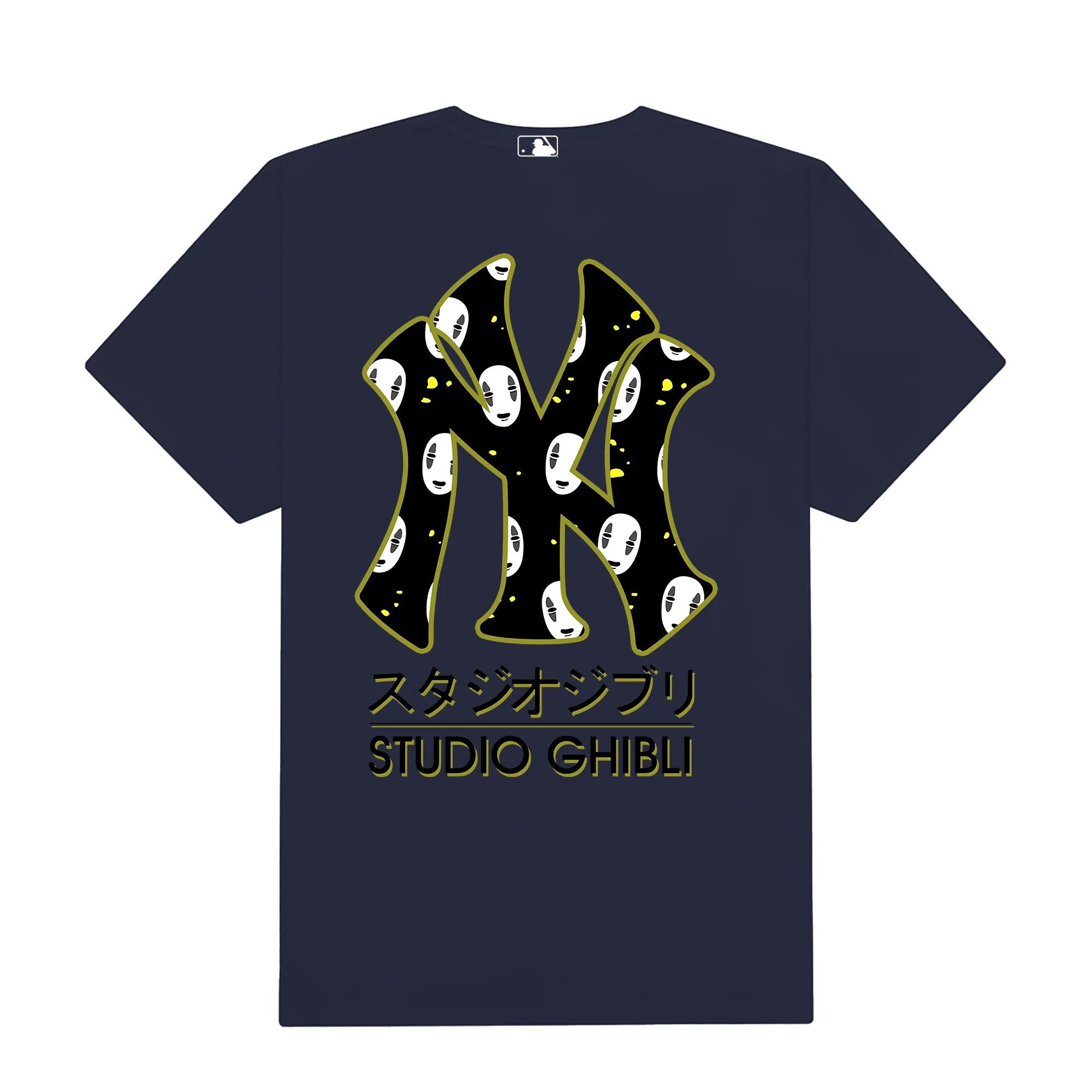 Mlb anime spirited away kaonashi t-shirt