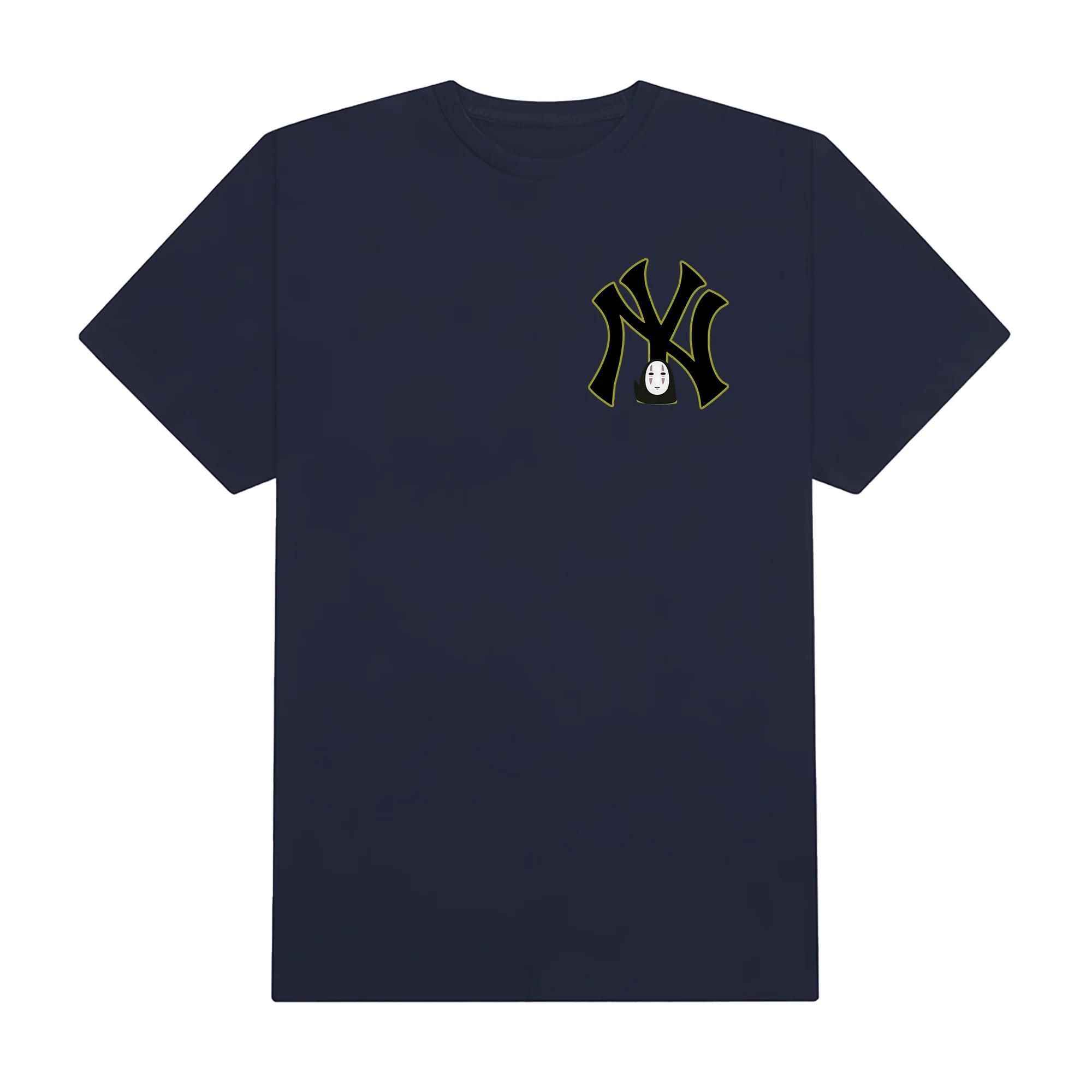 Mlb anime spirited away kaonashi t-shirt