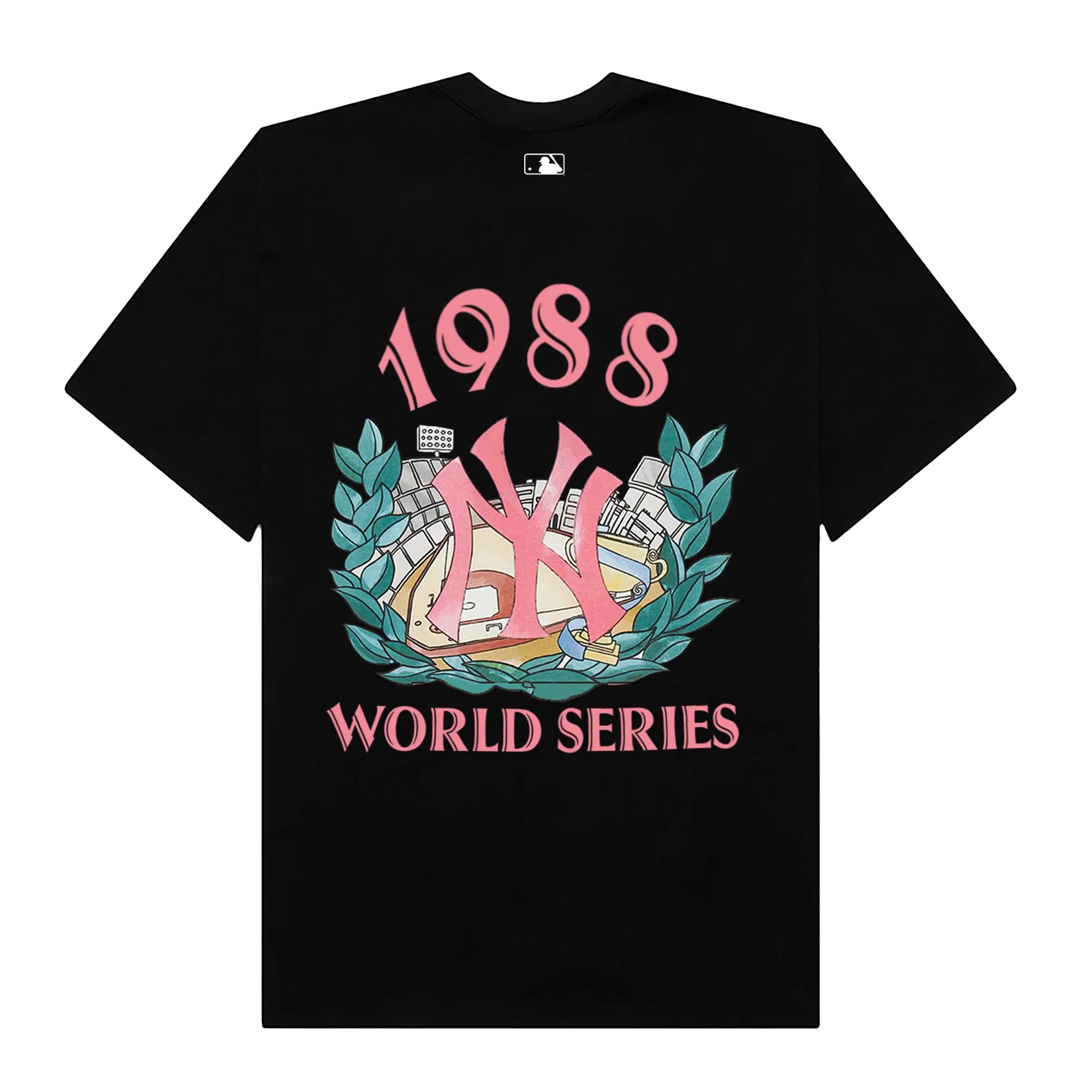 Mlb floral 1988 wormlb floral world series t-shirt