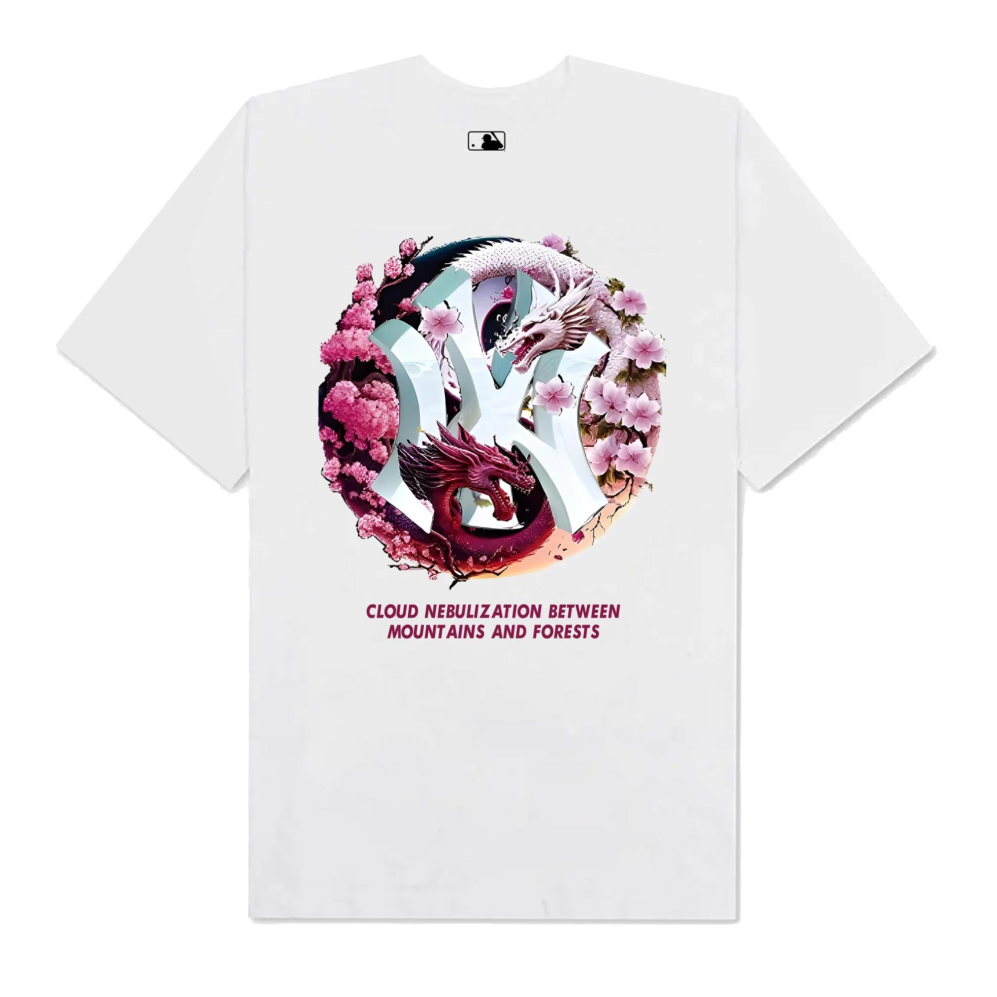 Mlb floral dragon cloudy t-shirt