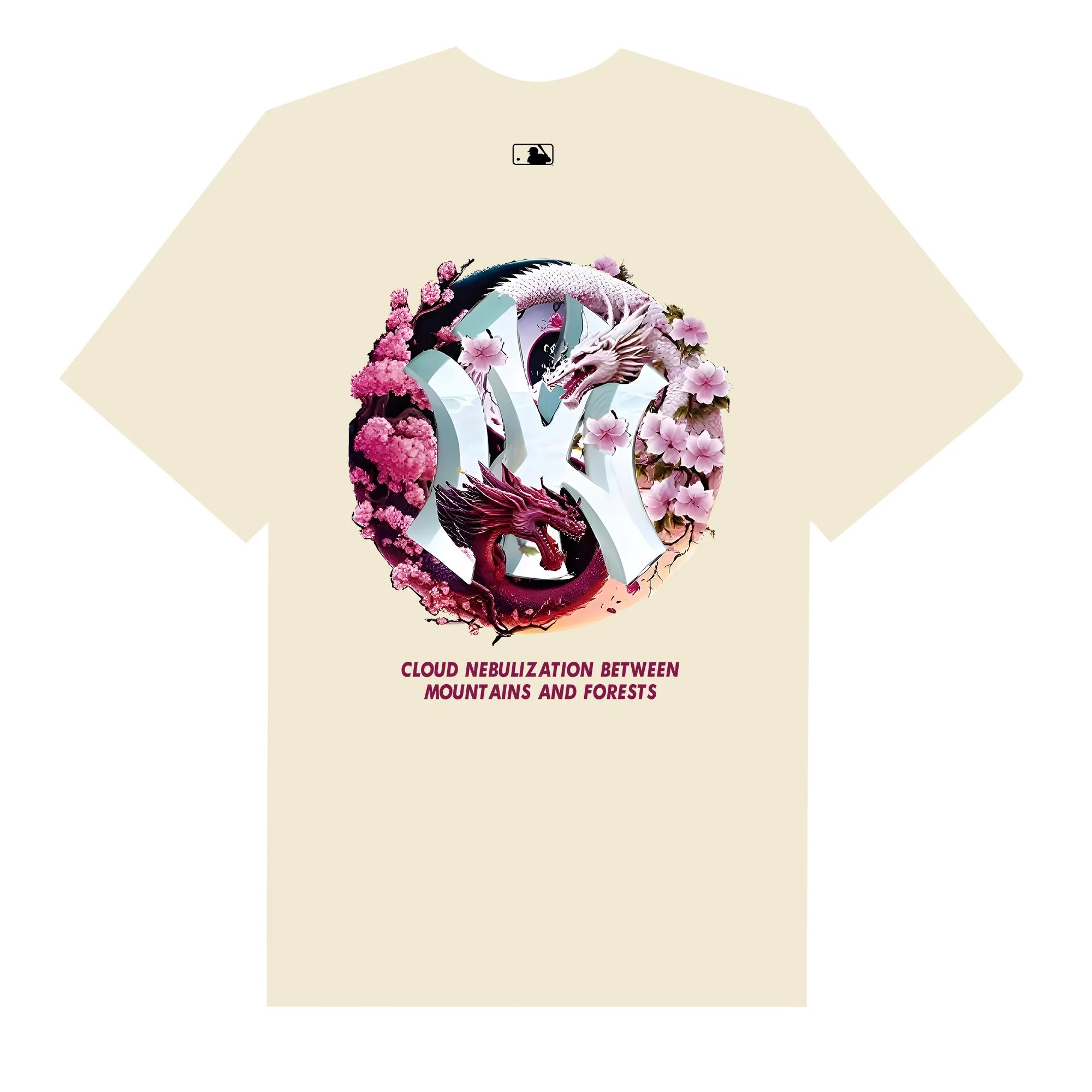 Mlb floral dragon cloudy t-shirt