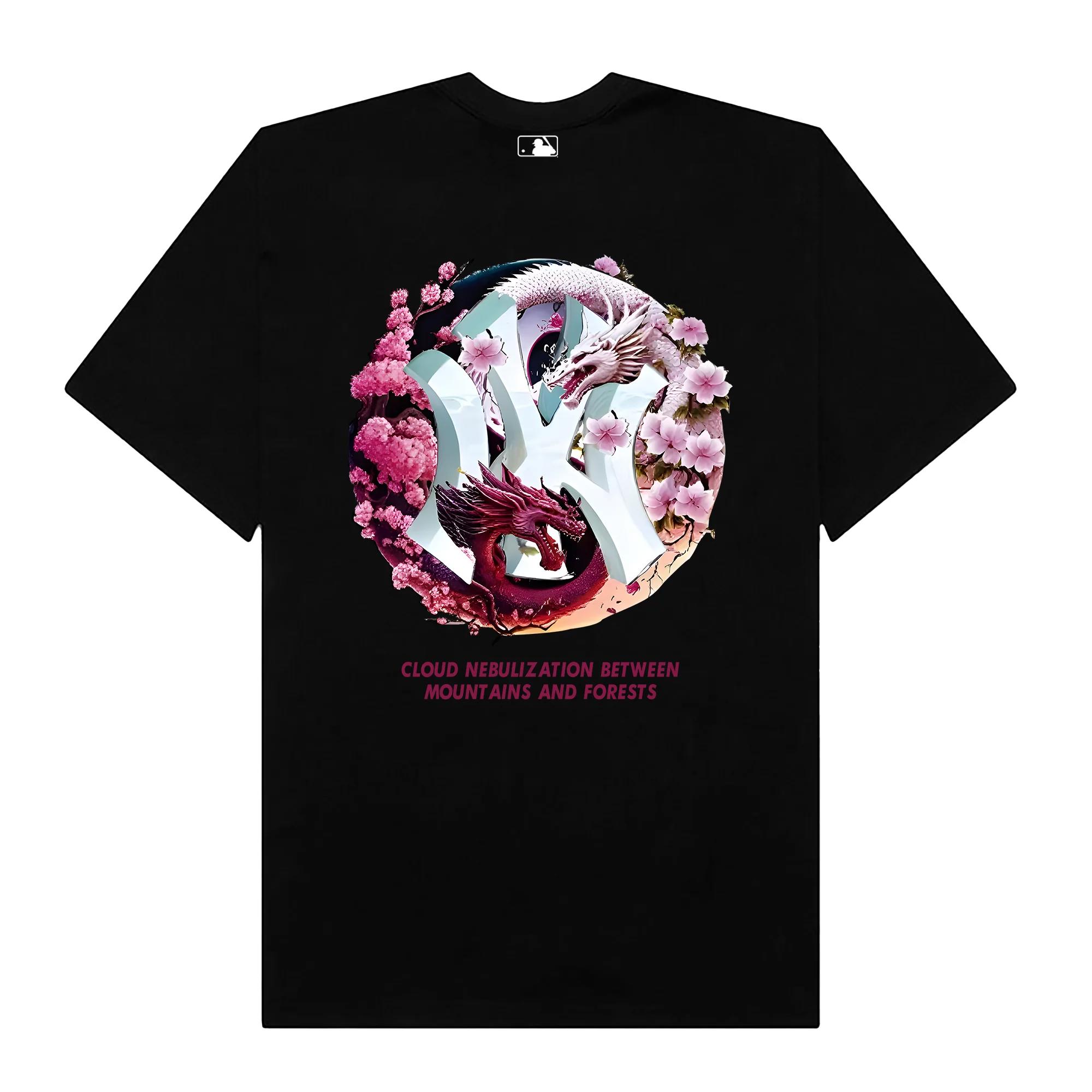 Mlb floral dragon cloudy t-shirt
