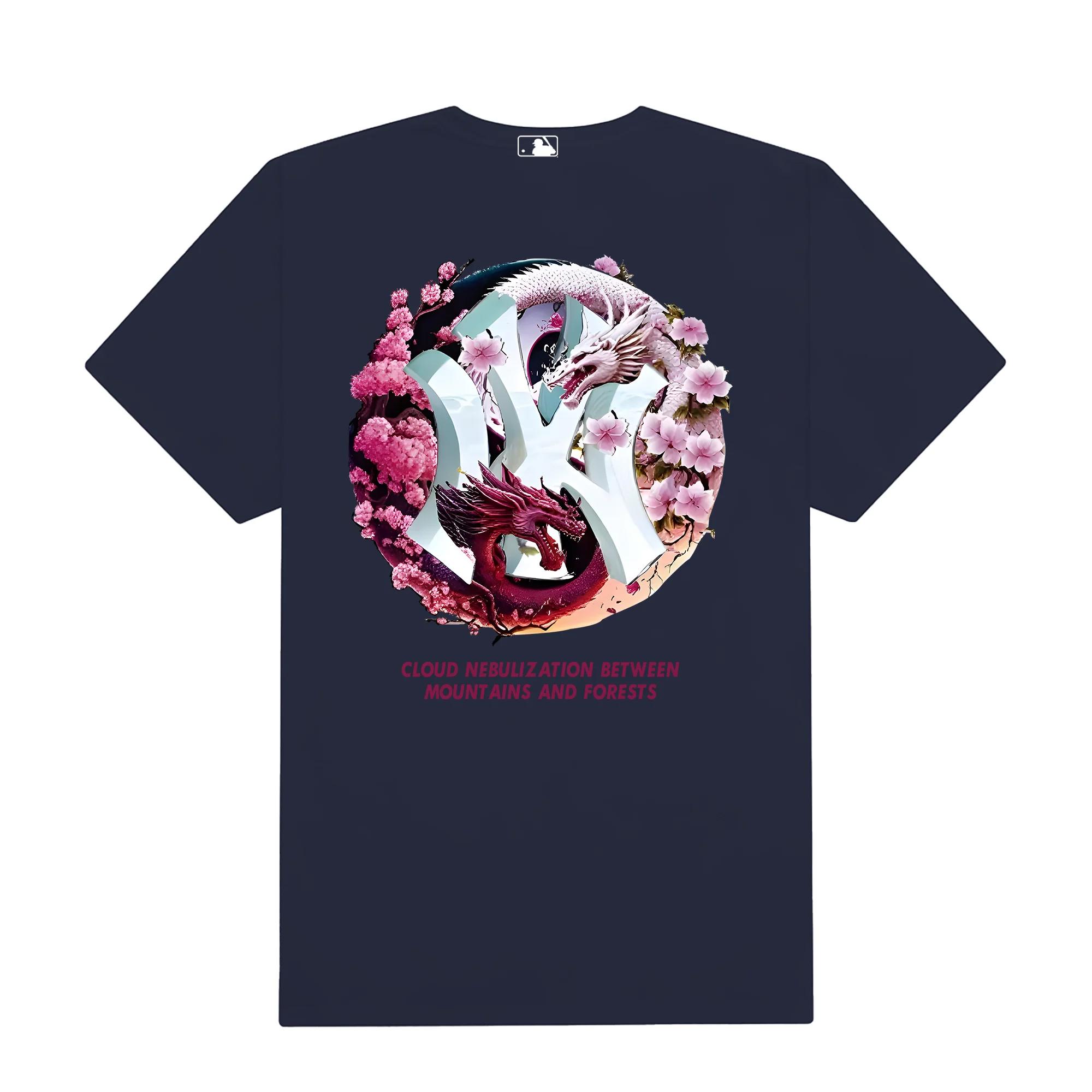 Mlb floral dragon cloudy t-shirt