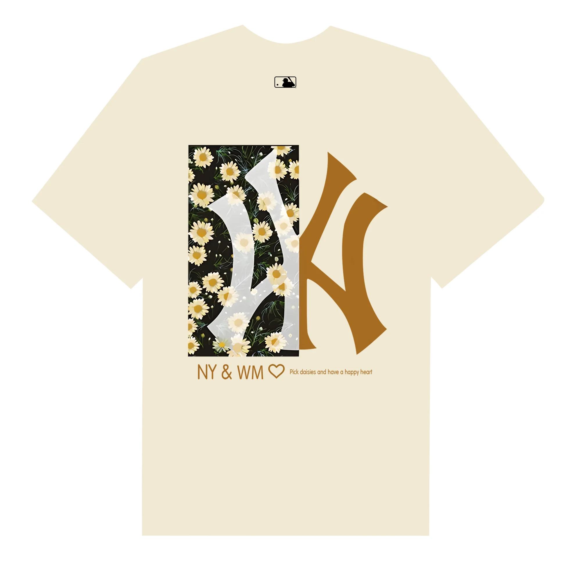 Mlb floral pick daisy hear t-shirt
