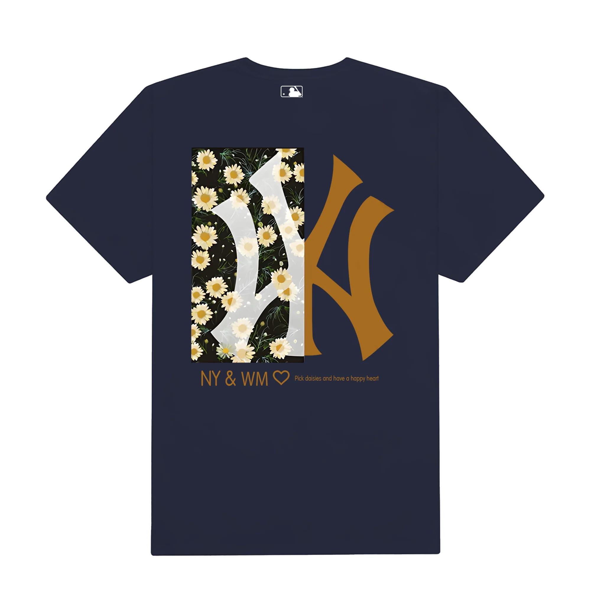 Mlb floral pick daisy hear t-shirt