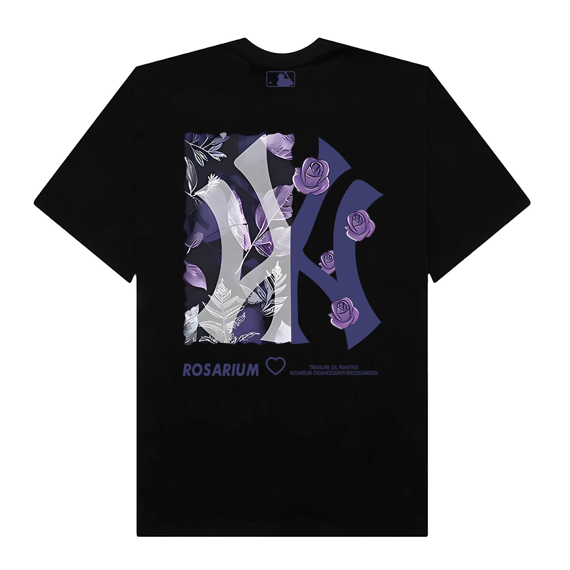 Mlb floral purple rose rosarium t-shirt