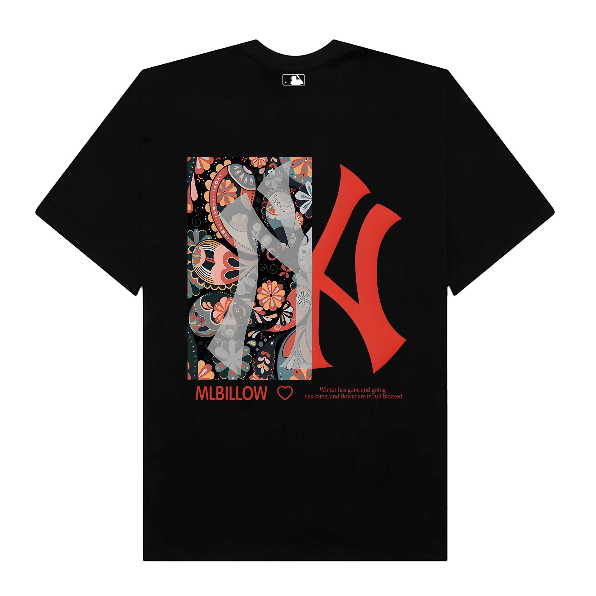 Mlb floral red flower mlbillow t-shirt