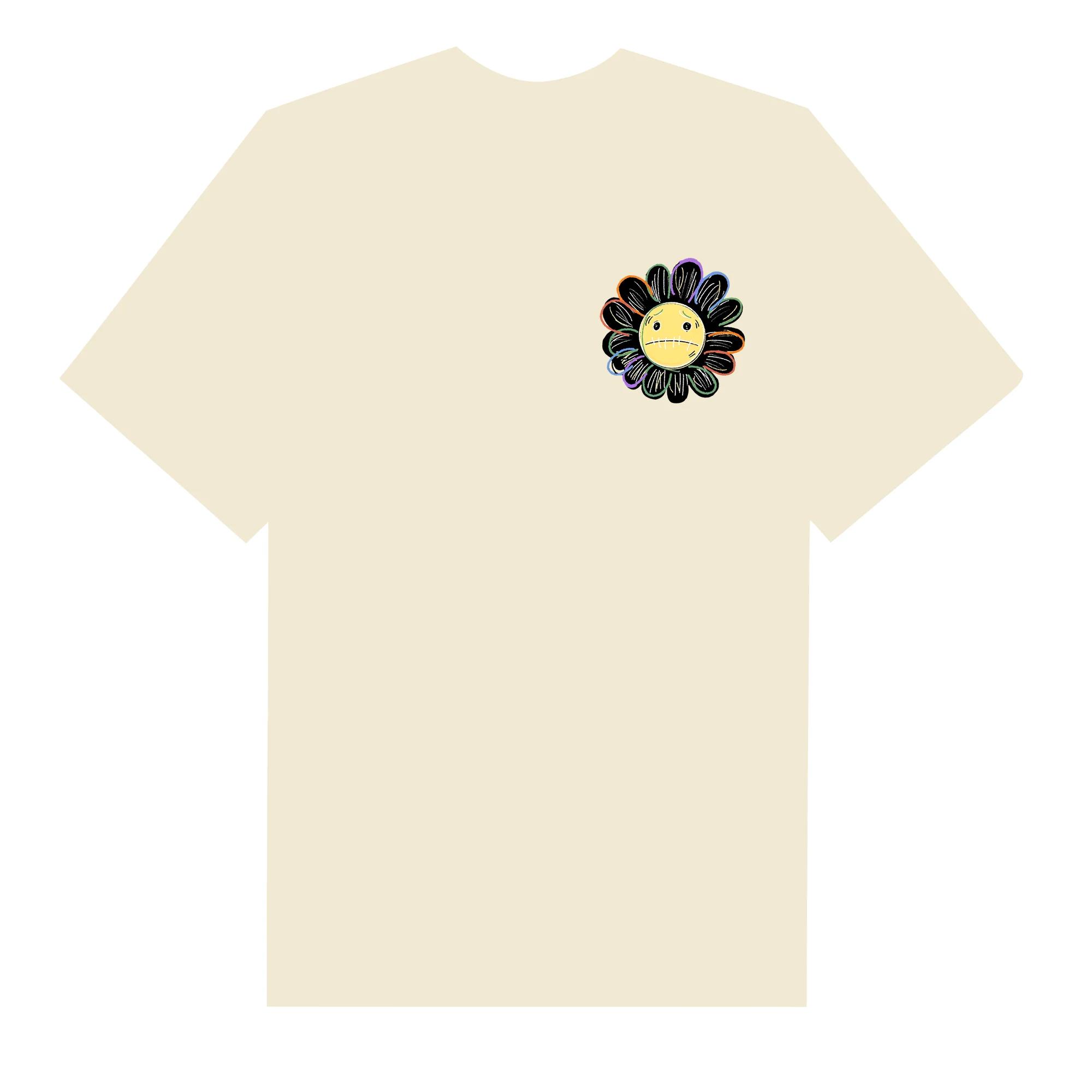 Mlb floral smiley flowe t-shirt