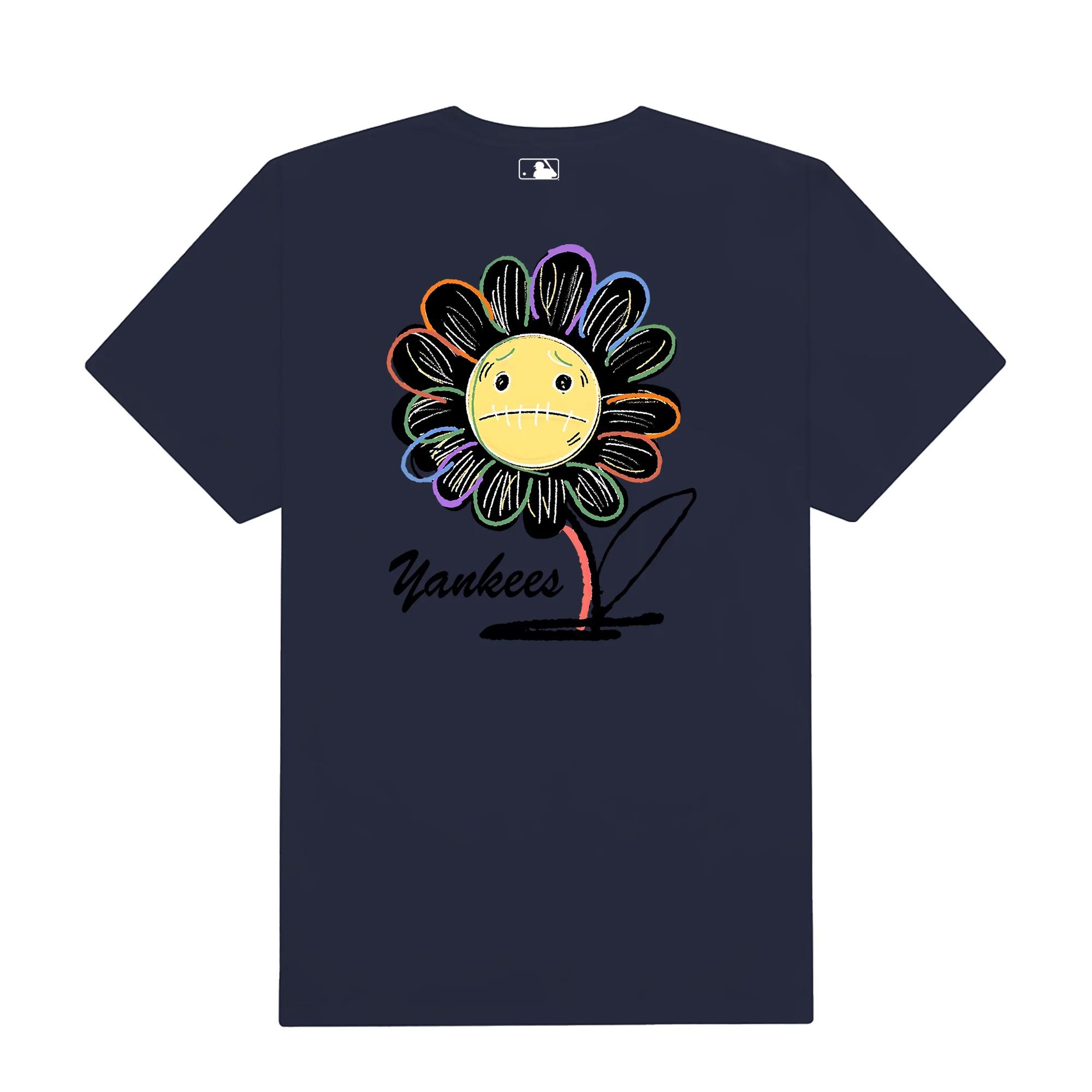 Mlb floral smiley flowe t-shirt