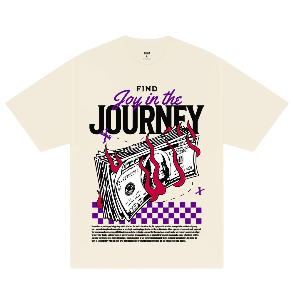 Money find joy in the journey t-shirt