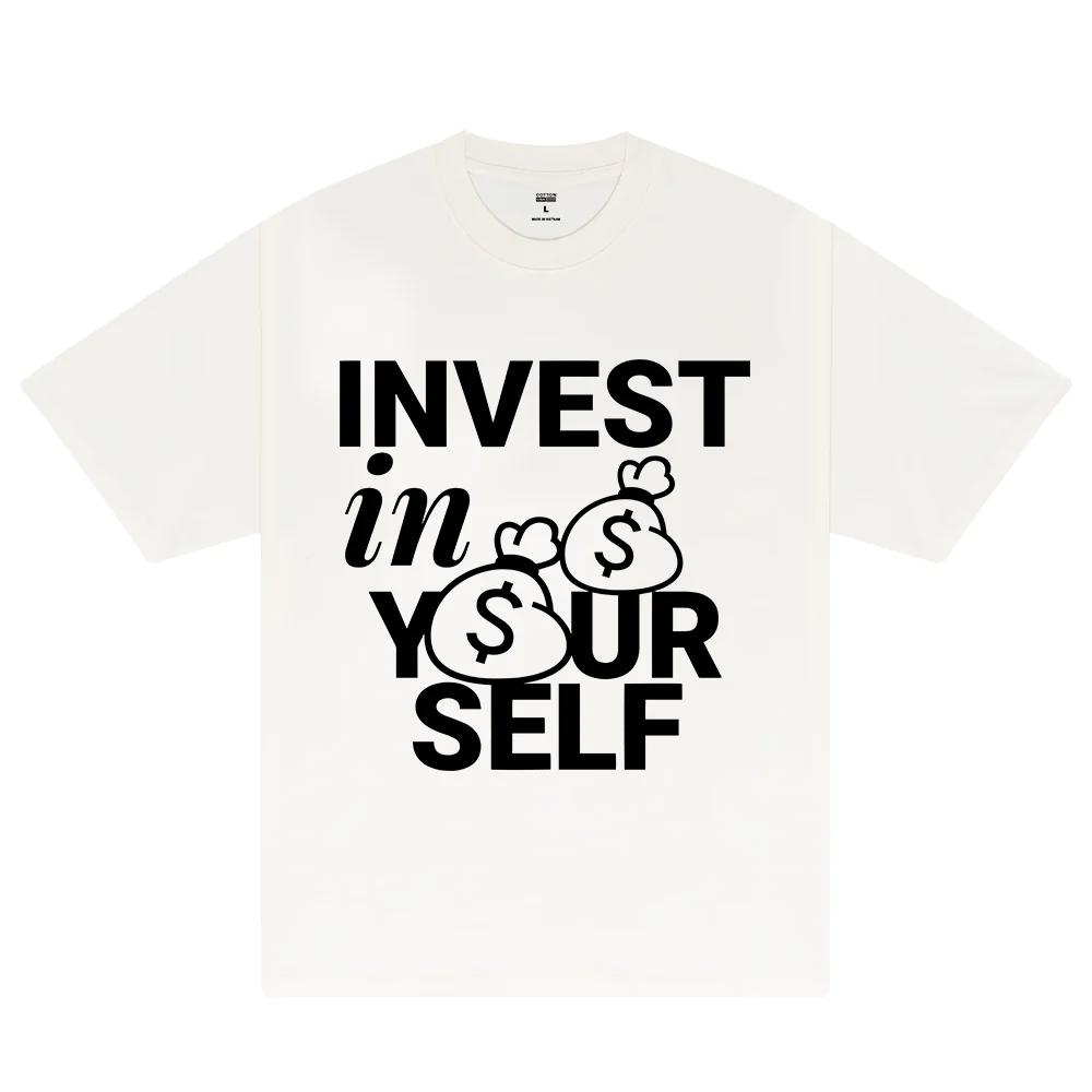 Money invest in yourself t-shirt