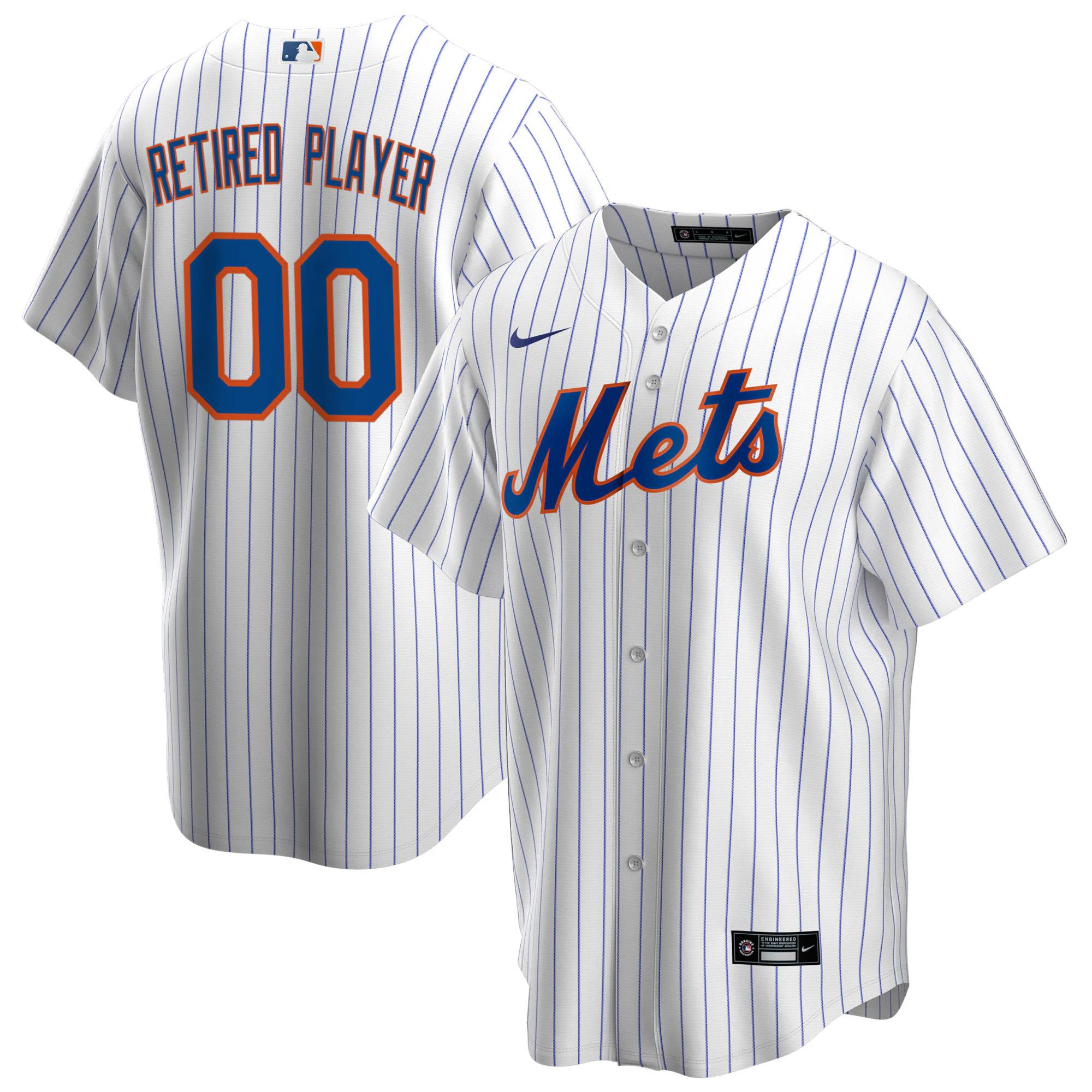 New york mets nike home pick-a-player retired roster replica jersey - white