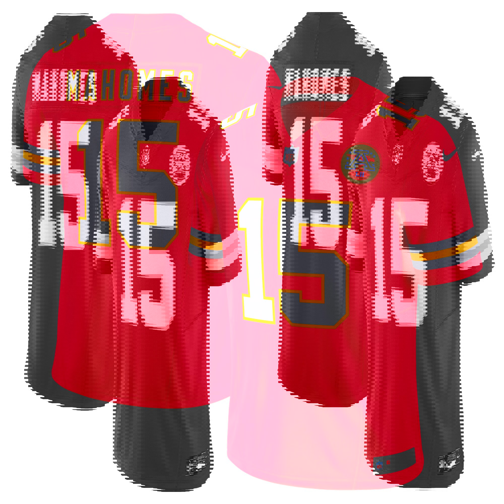 Patrick mahomes kansas city chiefs vapor f.u.s.e. limited jersey for nfl football fans