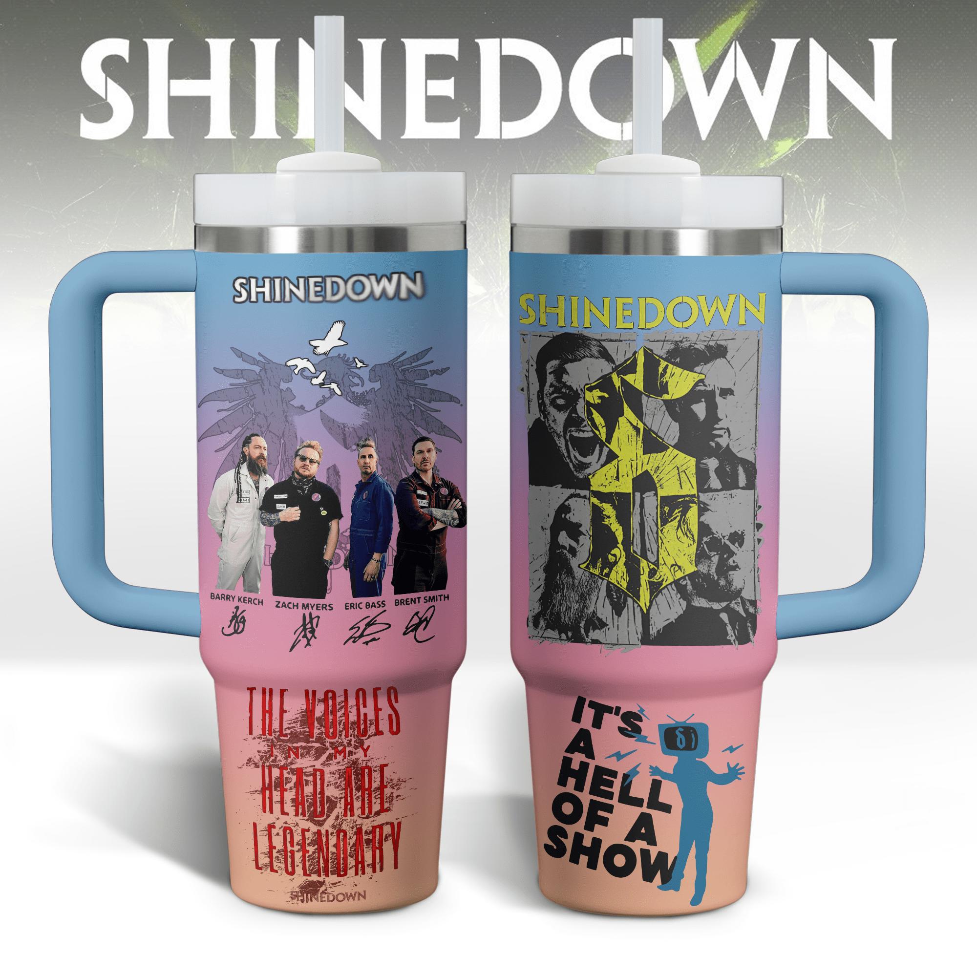 Shinedown music custom 40oz stanley tumbler zst1009