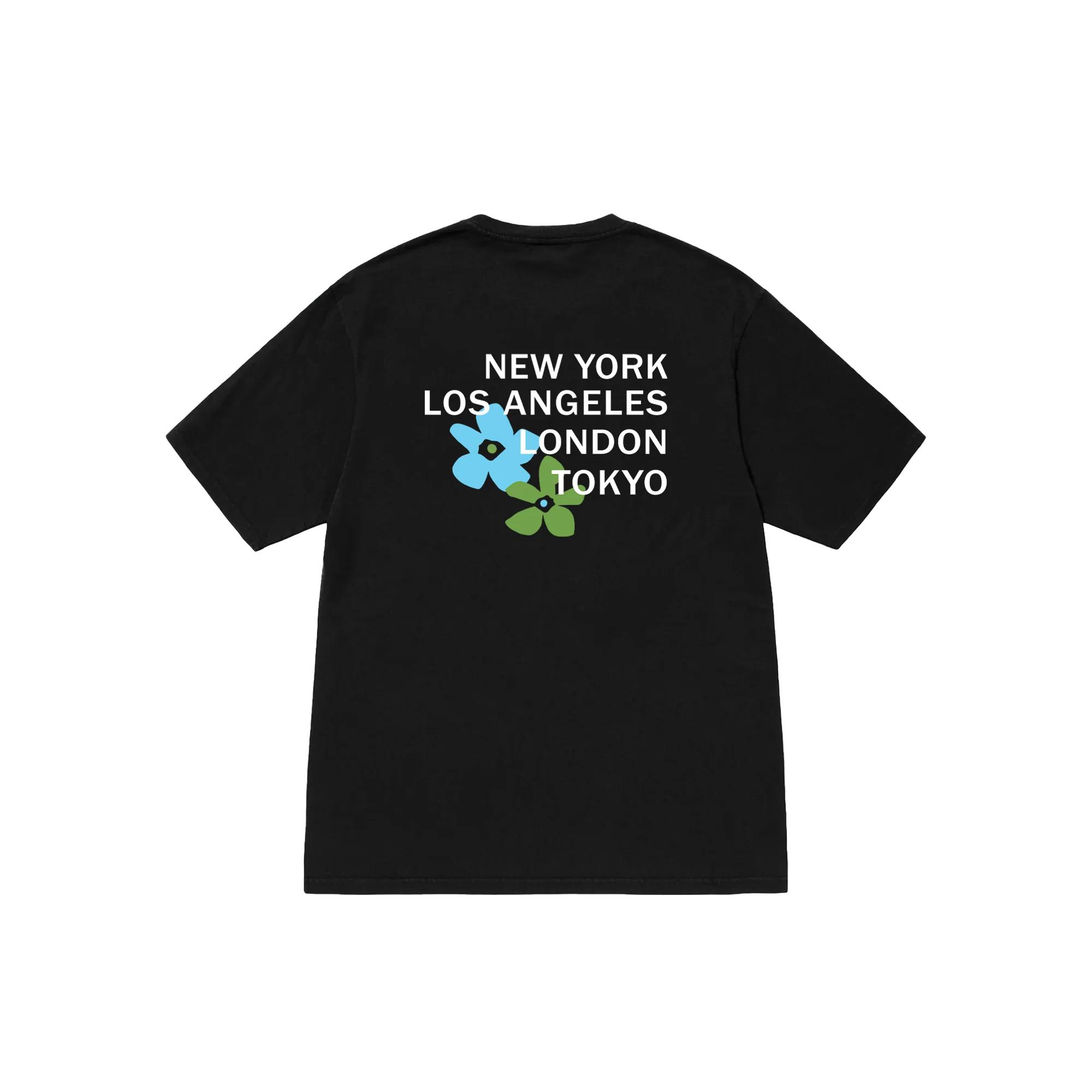 Stussy floral city flowers t-shirt