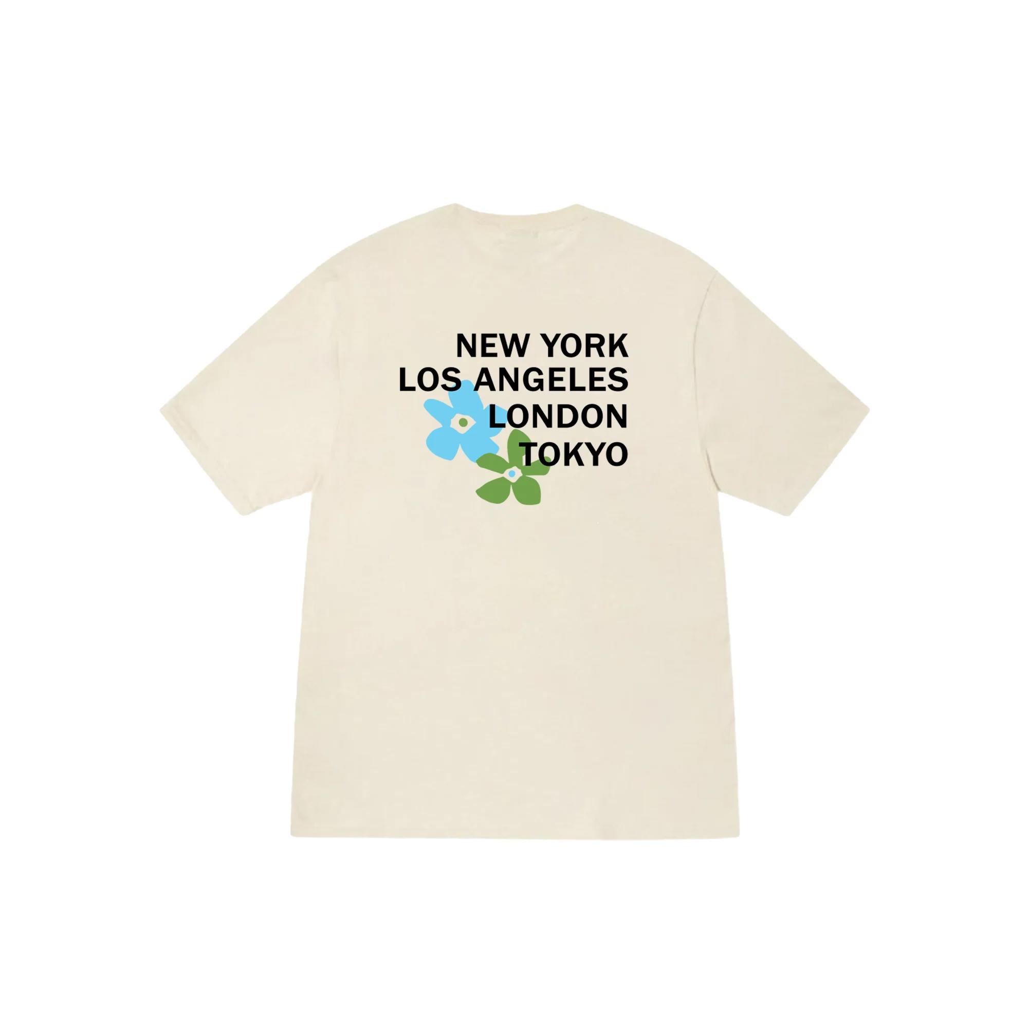 Stussy floral city flowers t-shirt