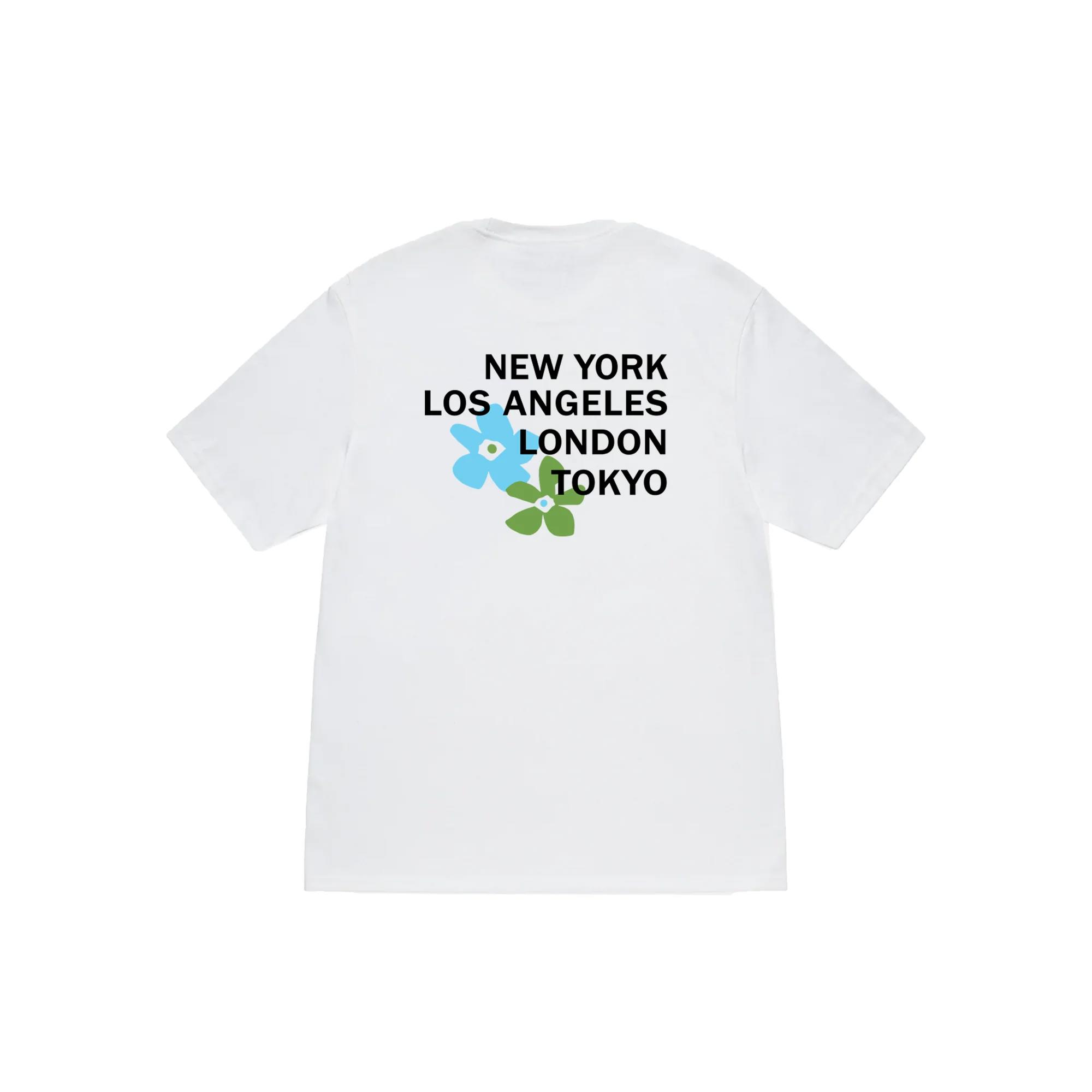 Stussy floral city flowers t-shirt