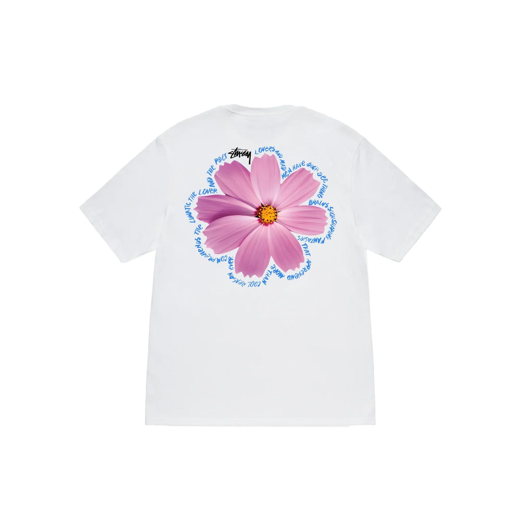 Stussy floral cosmos tee t-shirt