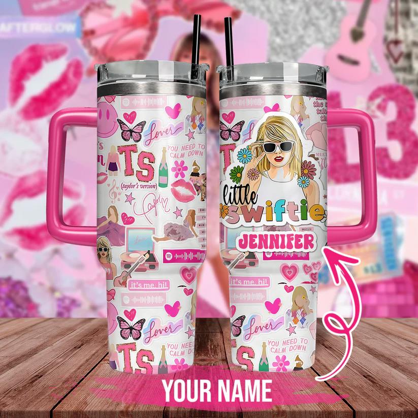 Taylor swift music custom stanley quencher 40oz stanley tumbler zst1036
