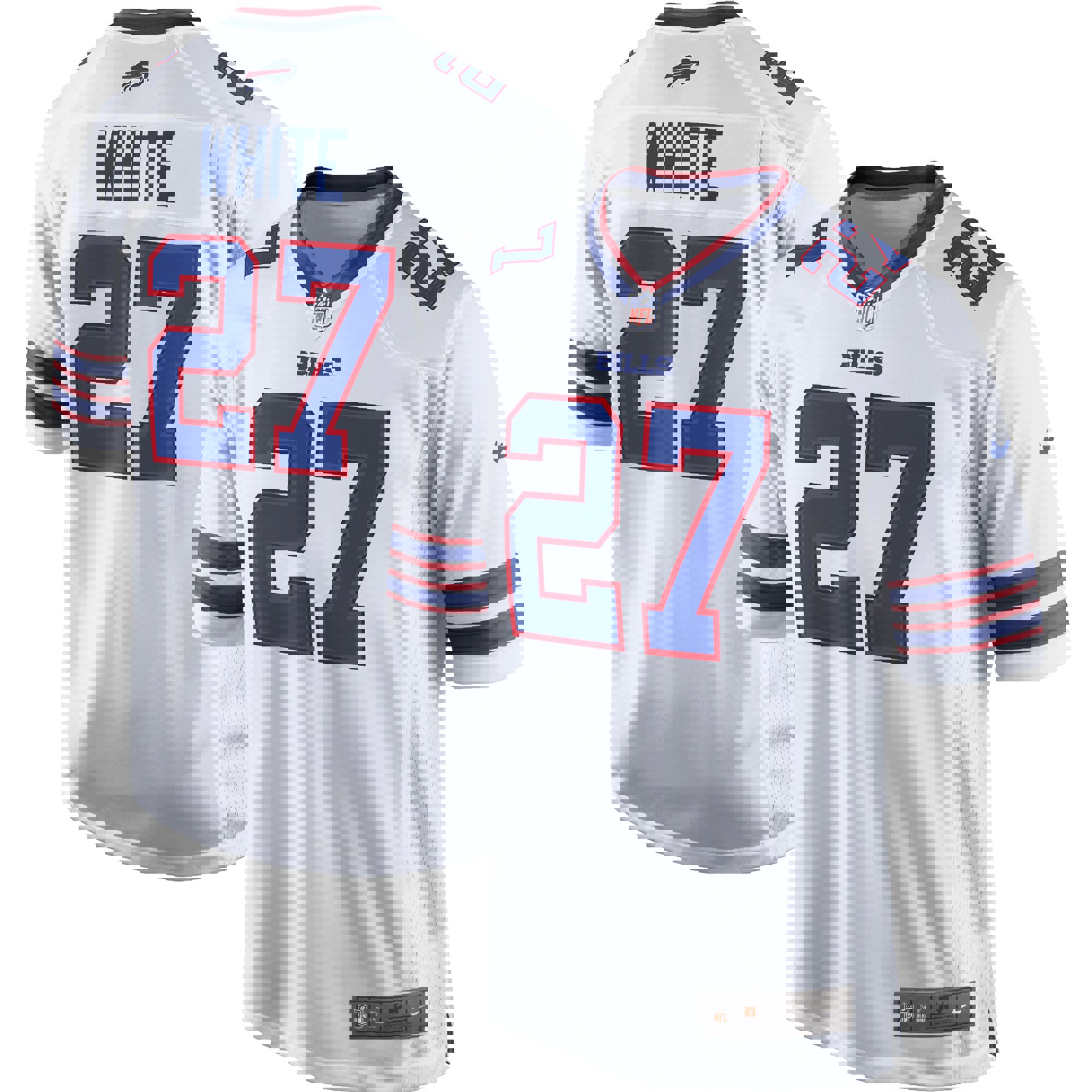 Tre'davious white buffalo bills game player jersey for nfl football fans