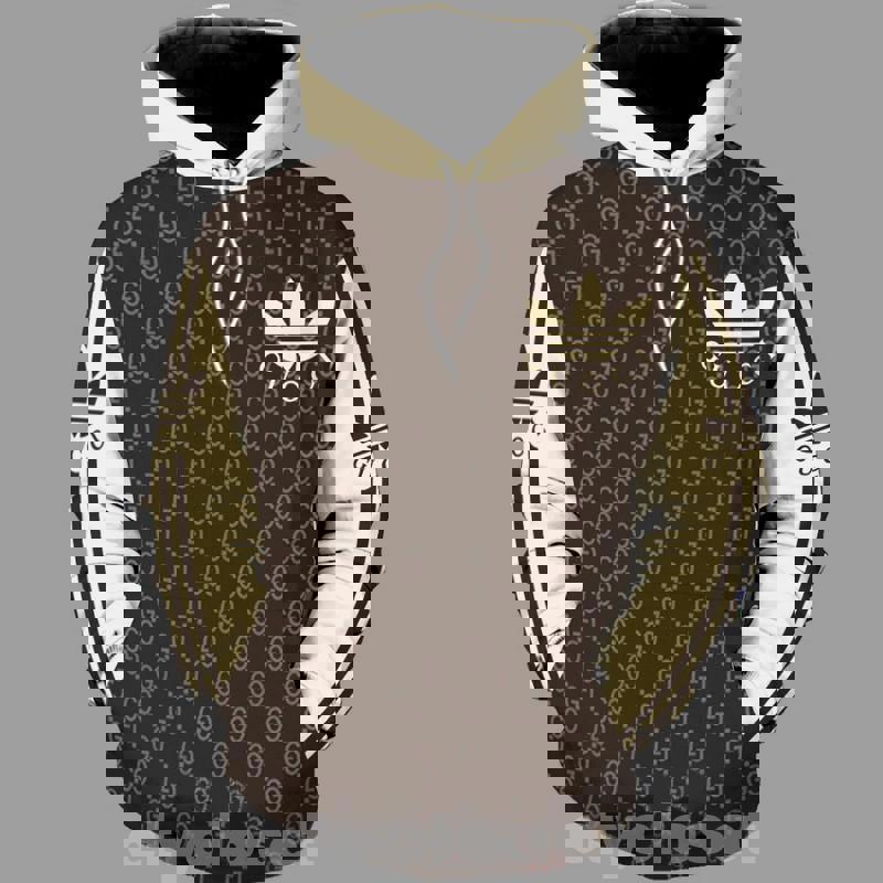 Gucci adidas unisex hoodie for men women luxury pullover nh122