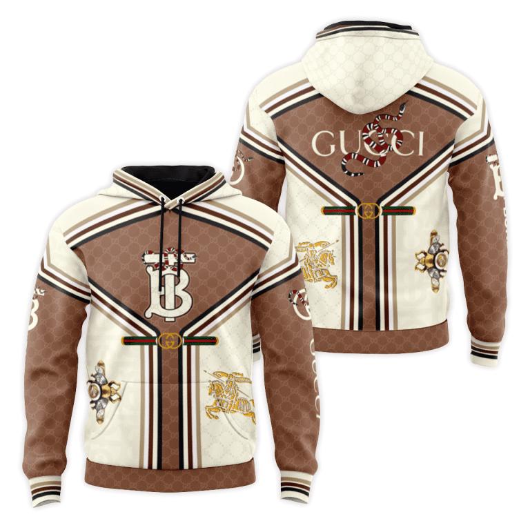 Gucci burberry unisex hoodie luxury brand gifts 2023 jh2137