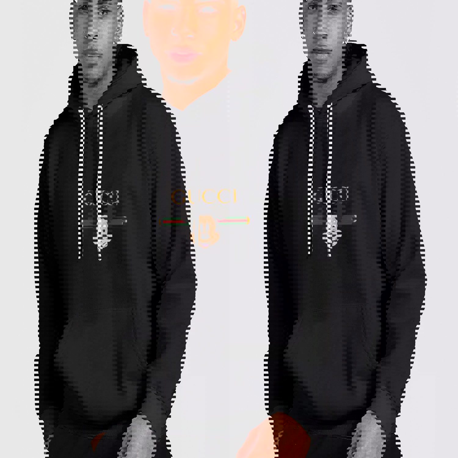 Gucci luxury 3d pullover unisex hoodie lzh1101