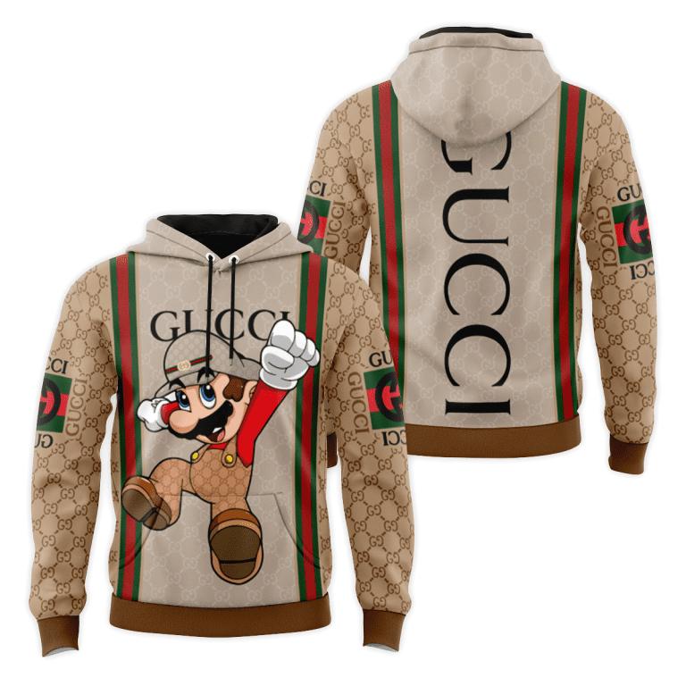Gucci mario unisex hoodie luxury brand gifts 2023 jh1962