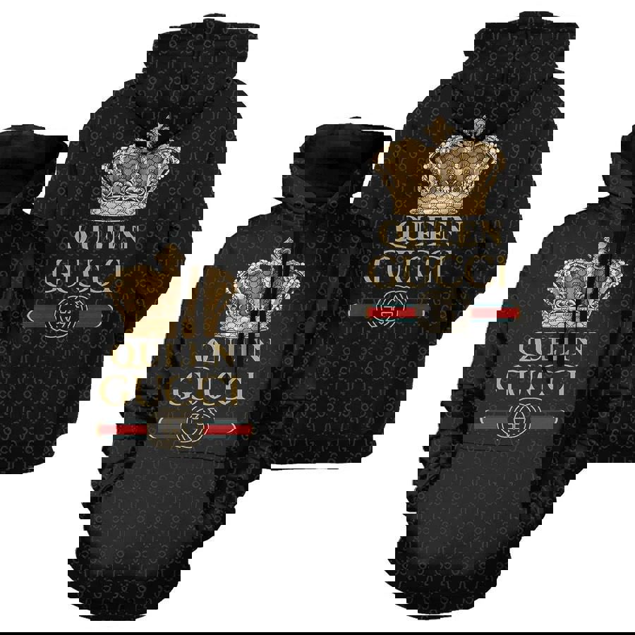 Gucci queen unisex hoodie for men women luxury pullover nh020