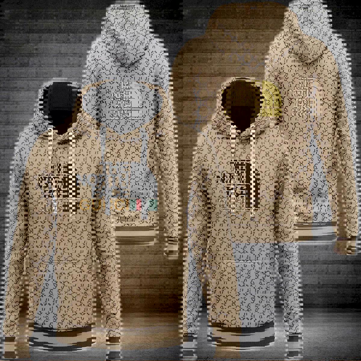 Gucci the north face unisex hoodie for men women luxury pullover nh166