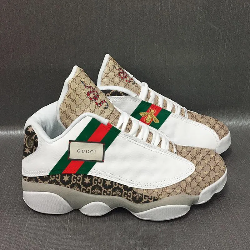 Gucci bee snake air jordan 13 sneakers shoes gucci gifts for men women