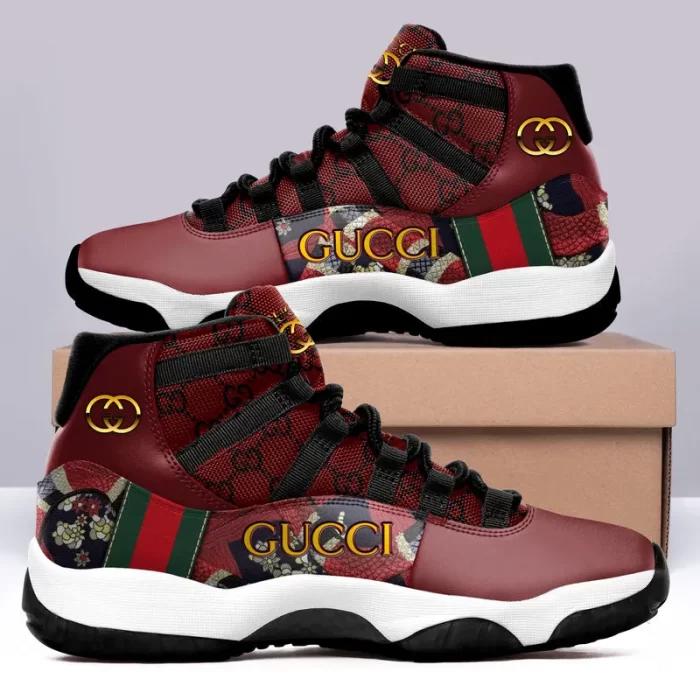 Gucci red air jordan 11 sneakers shoes jd20258