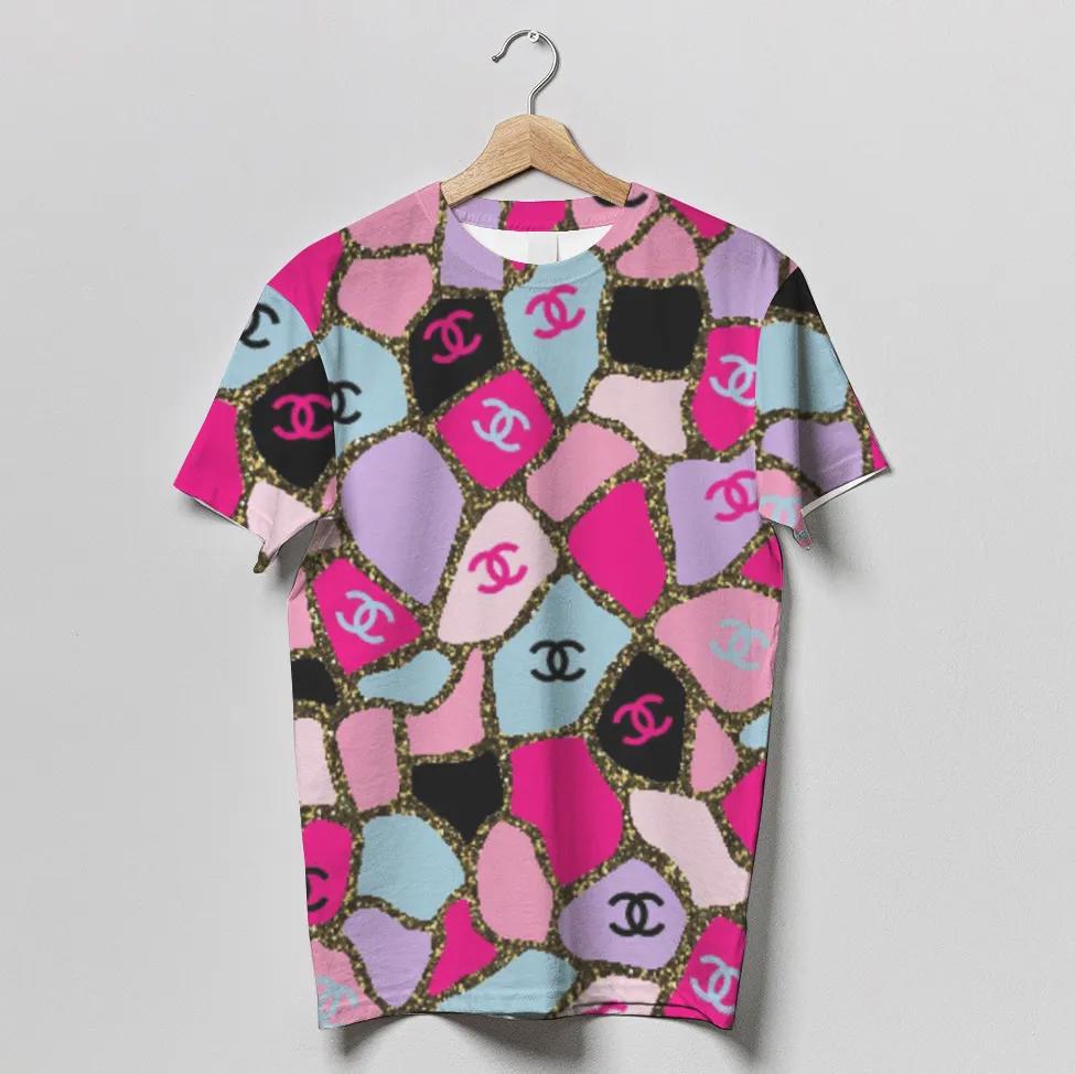 Chanel luxury brand premium unisex t-shirt outfit for men women