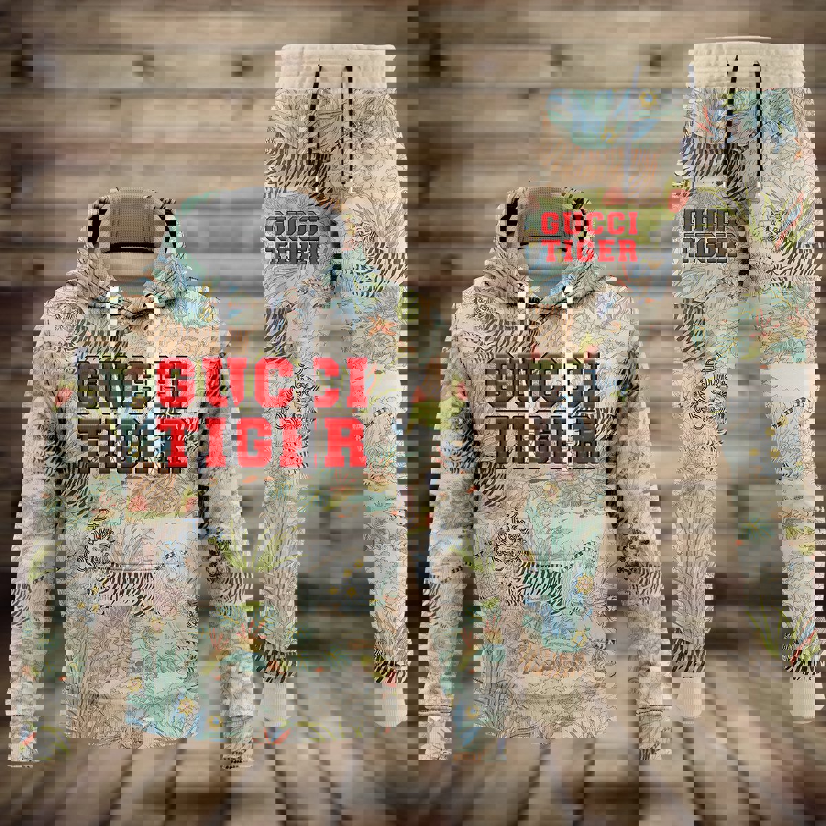 Gucci tiger hoodie sweatpants pants luxury brand clothing clothes  type 49 hoodie outfit ideals for men and women